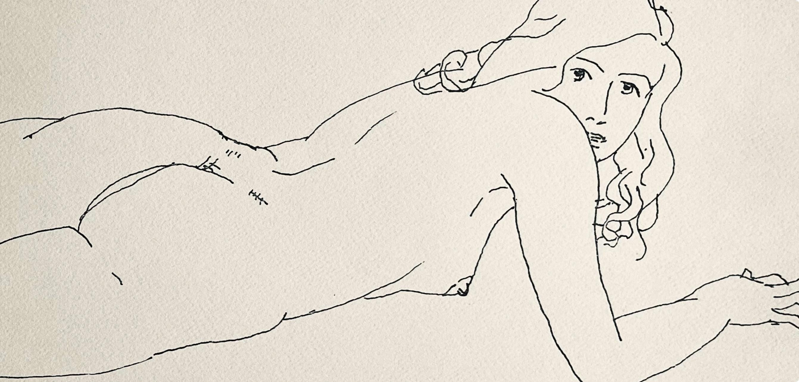 Henry Strater, Composition, 24 Drawings by Henry Strater, Limited Edition Lithograph