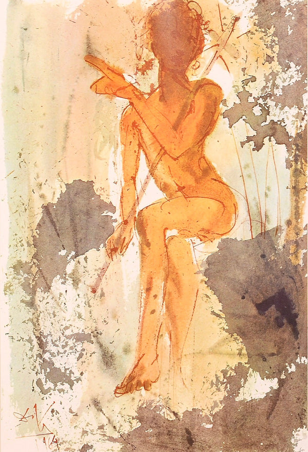 Salvador Dali, Composition (Michler/Löpsinger 1600; Field 69-3), Biblia Sacra, Limited Edition Lithograph