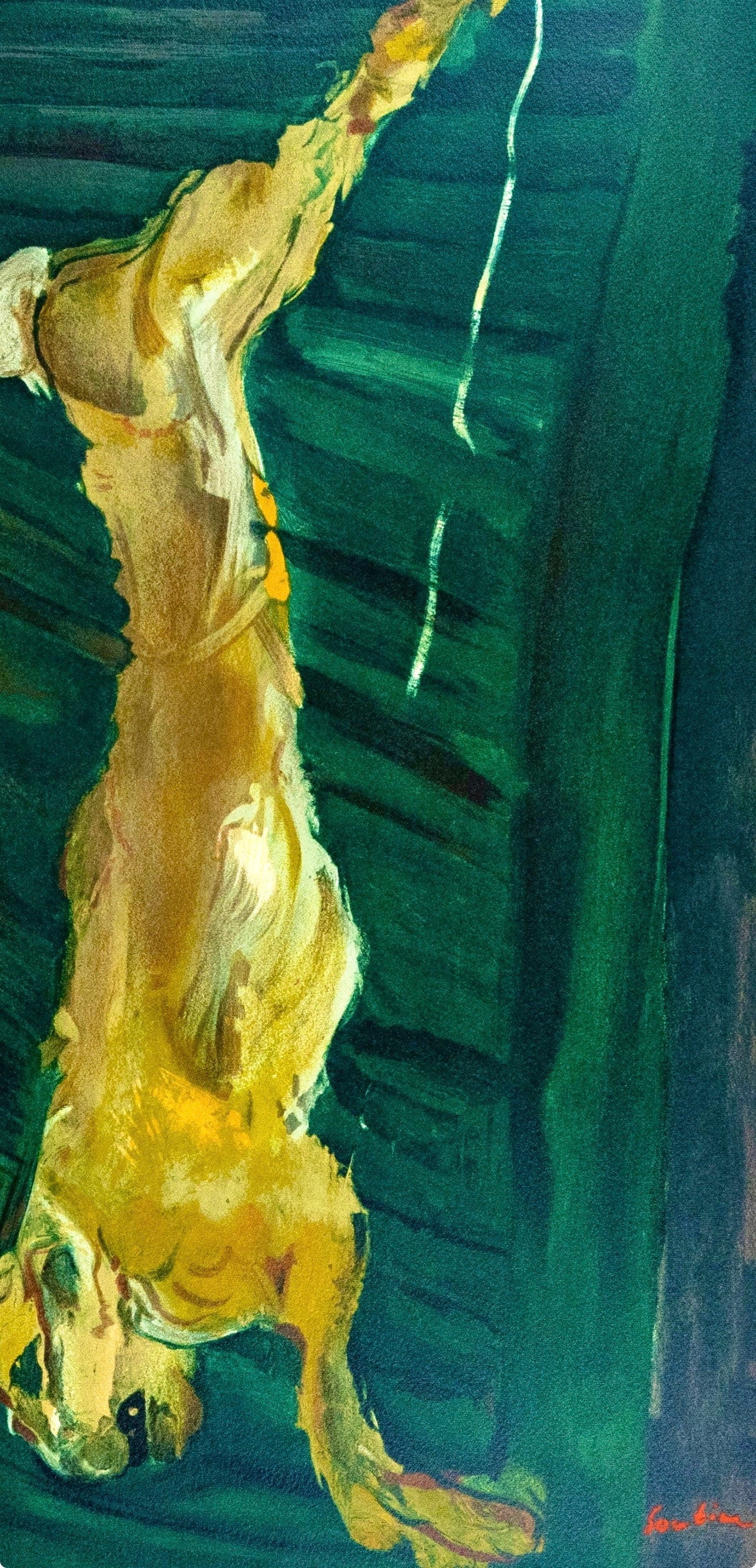 Chaïm Soutine, Le Lièvre au volet vert, Soutine, Collection Pierre Lévy, Limited Edition Lithograph