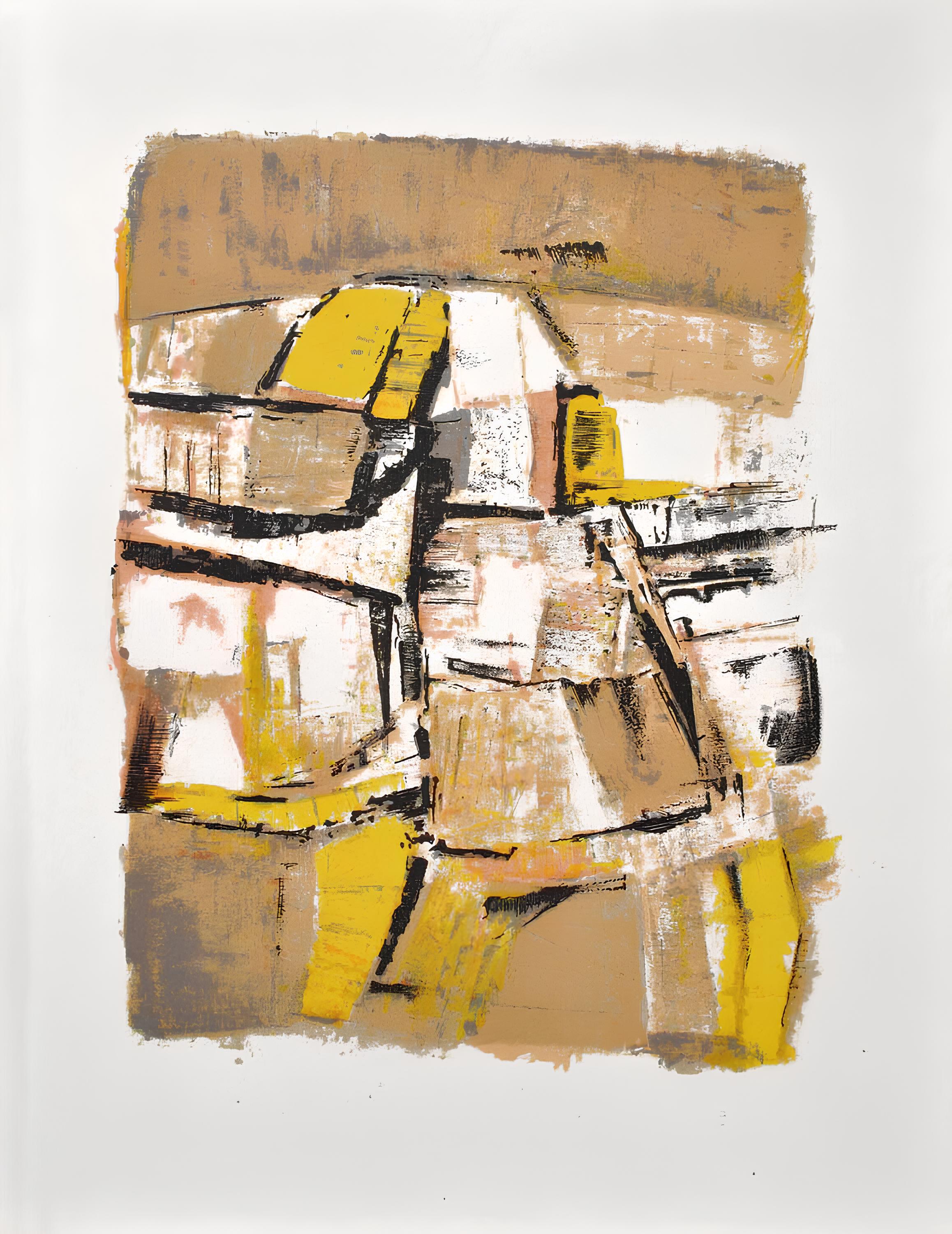Orlando Pelayo, Composition, Œuvres complètes d'Albert Camus, Limited Edition Lithograph
