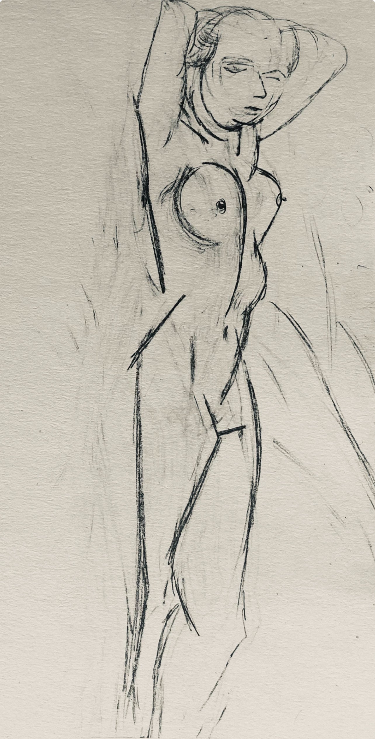 Henri Matisse, Composition (Dutel 3), Dessins de Henri-Matisse, Limited Edition Lithograph