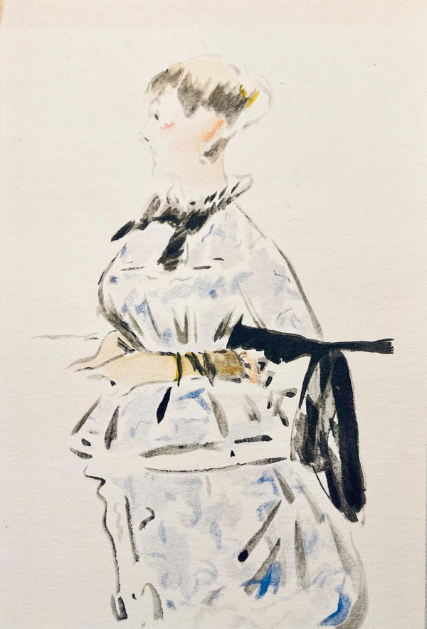 Édouard Manet, Composition, Édouard Manet, Letters with Aquarelles, Limited Edition Lithograph
