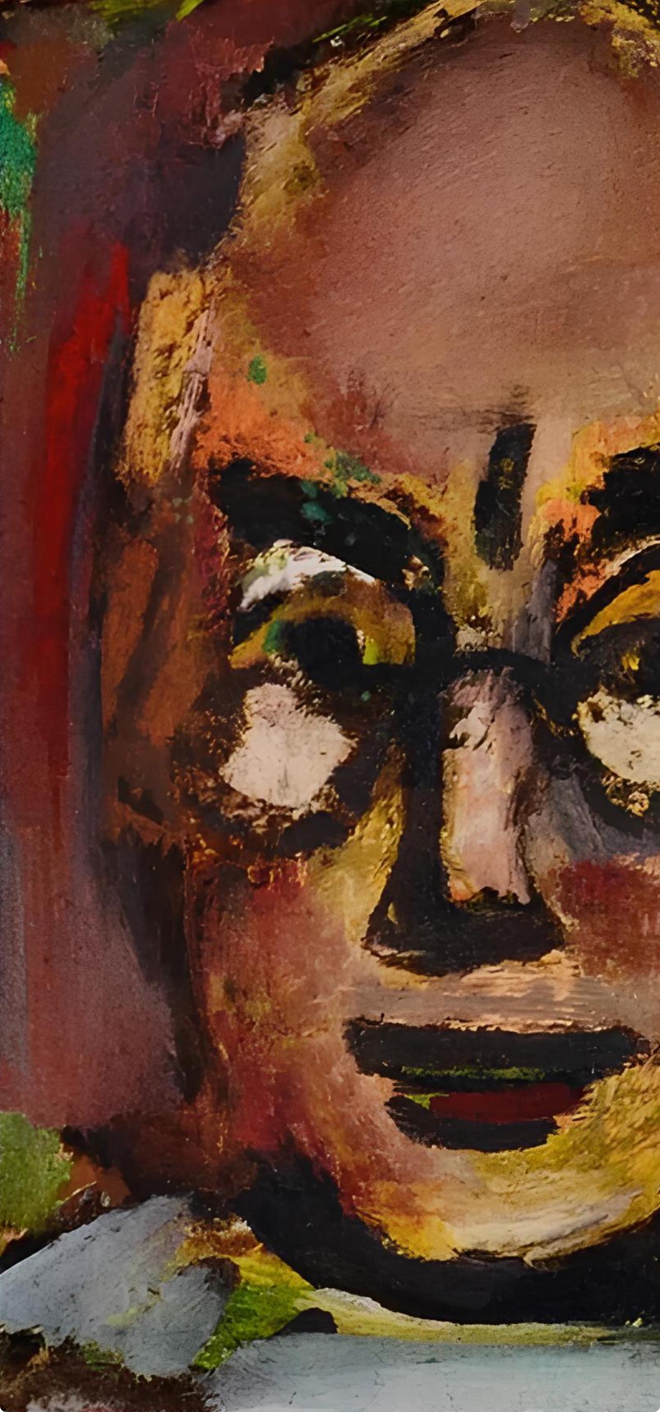 Georges Rouault, Composition, Visages, dix études de l'Atelier reproduites en fac-similés, Limited Edition Lithograph