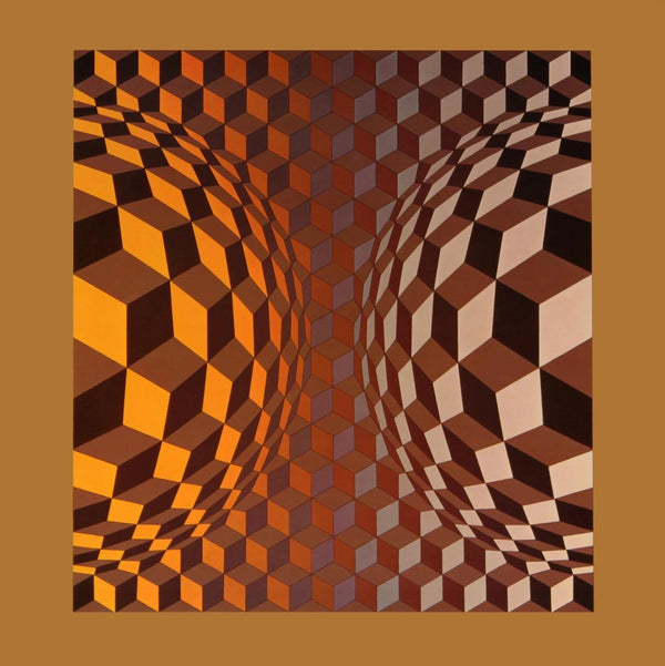 Victor Vasarely, Composition, CTA 102, Limited Edition Héliogravure