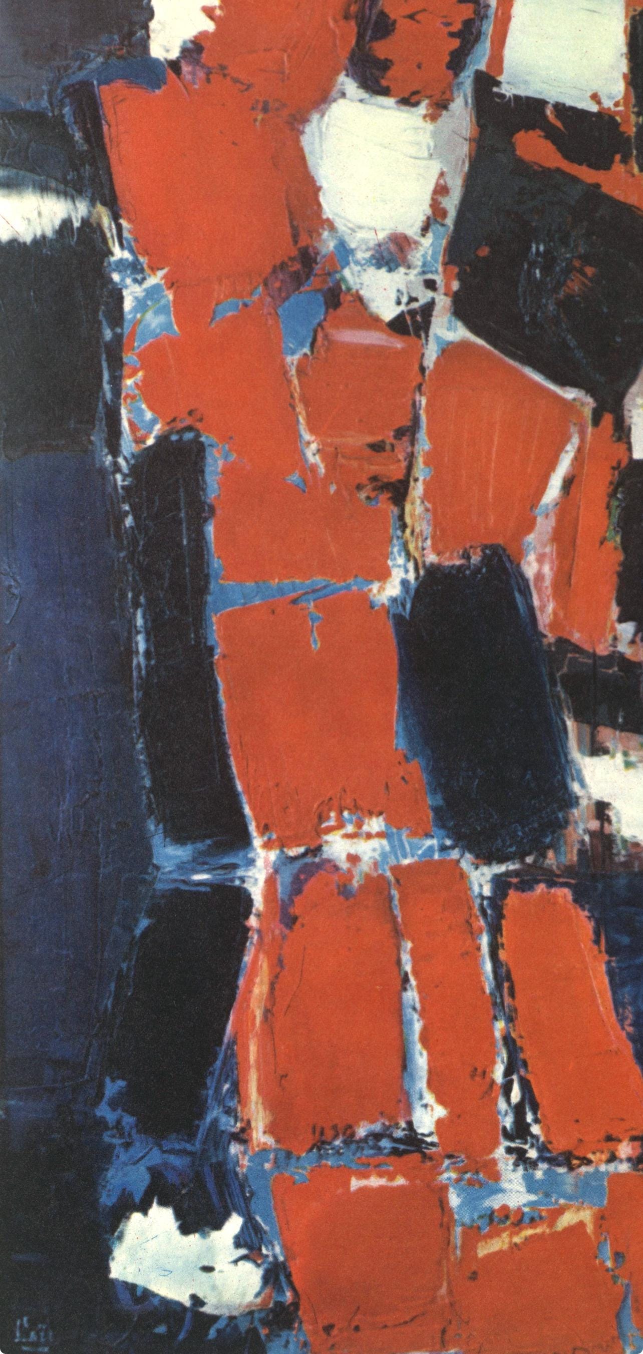 Nicolas de Staël, Composition, Nicolas de Staël, Peintres d'aujourd'hui, Limited Edition Lithograph