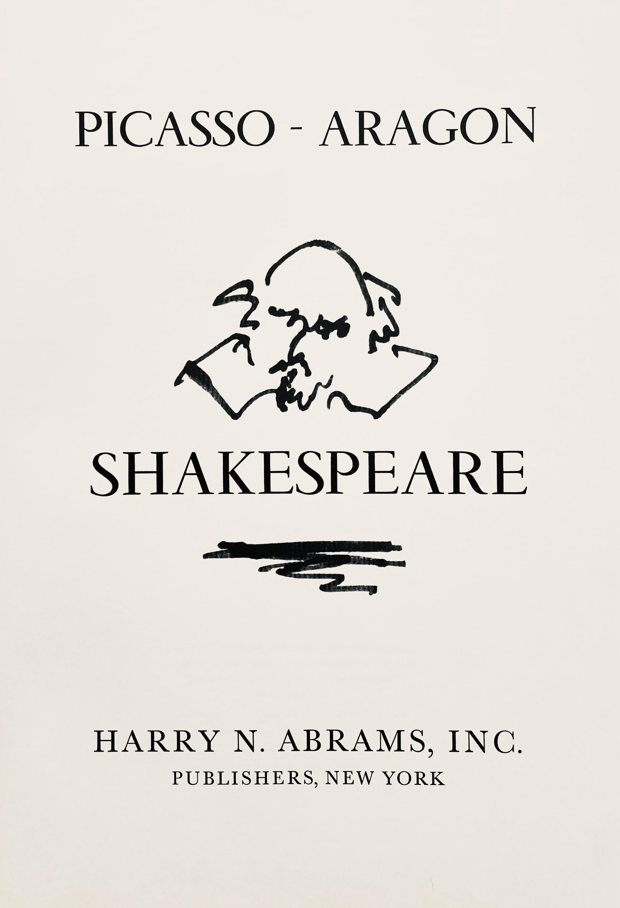 Pablo Picasso, Shakespeare IV (Bloch 1197), Picasso-Aragon Shakespeare, Limited Edition Lithograph