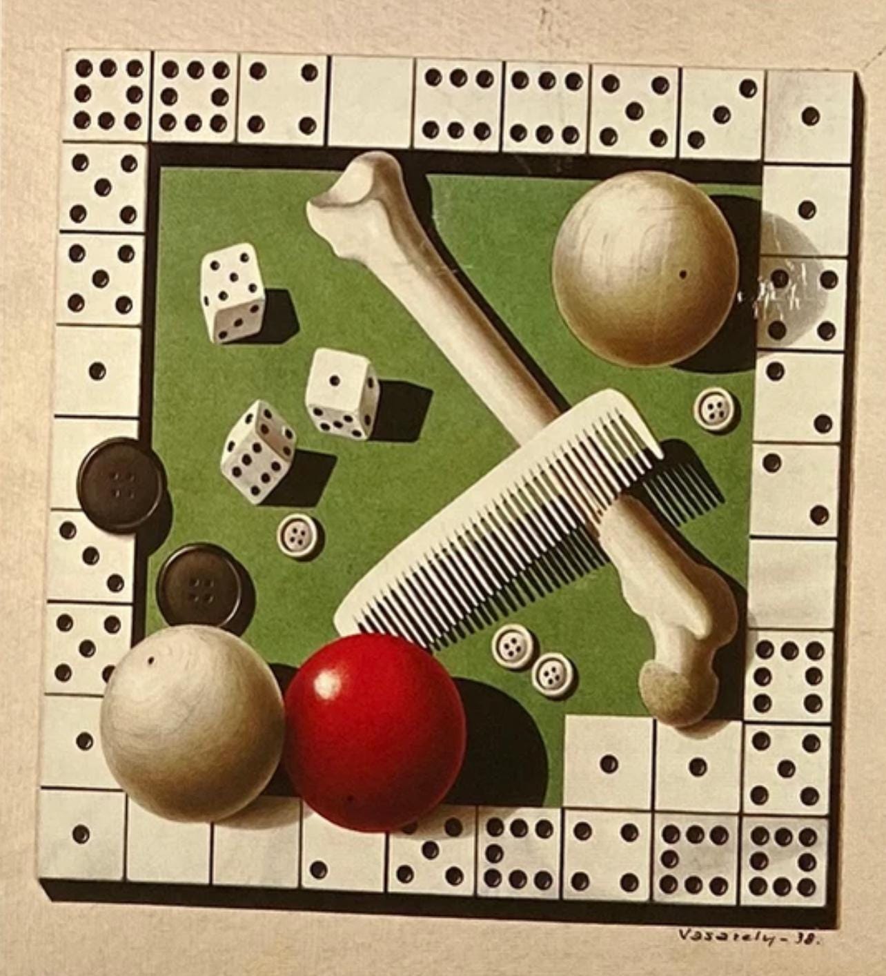 Victor Vasarely, Composition, Graphismes I, Limited Edition Héliogravure