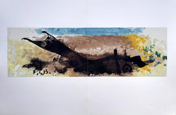 Georges Braque, Charrue, l’Hommage à Georges Braque, Derrière le miroir, Limited Edition Lithograph