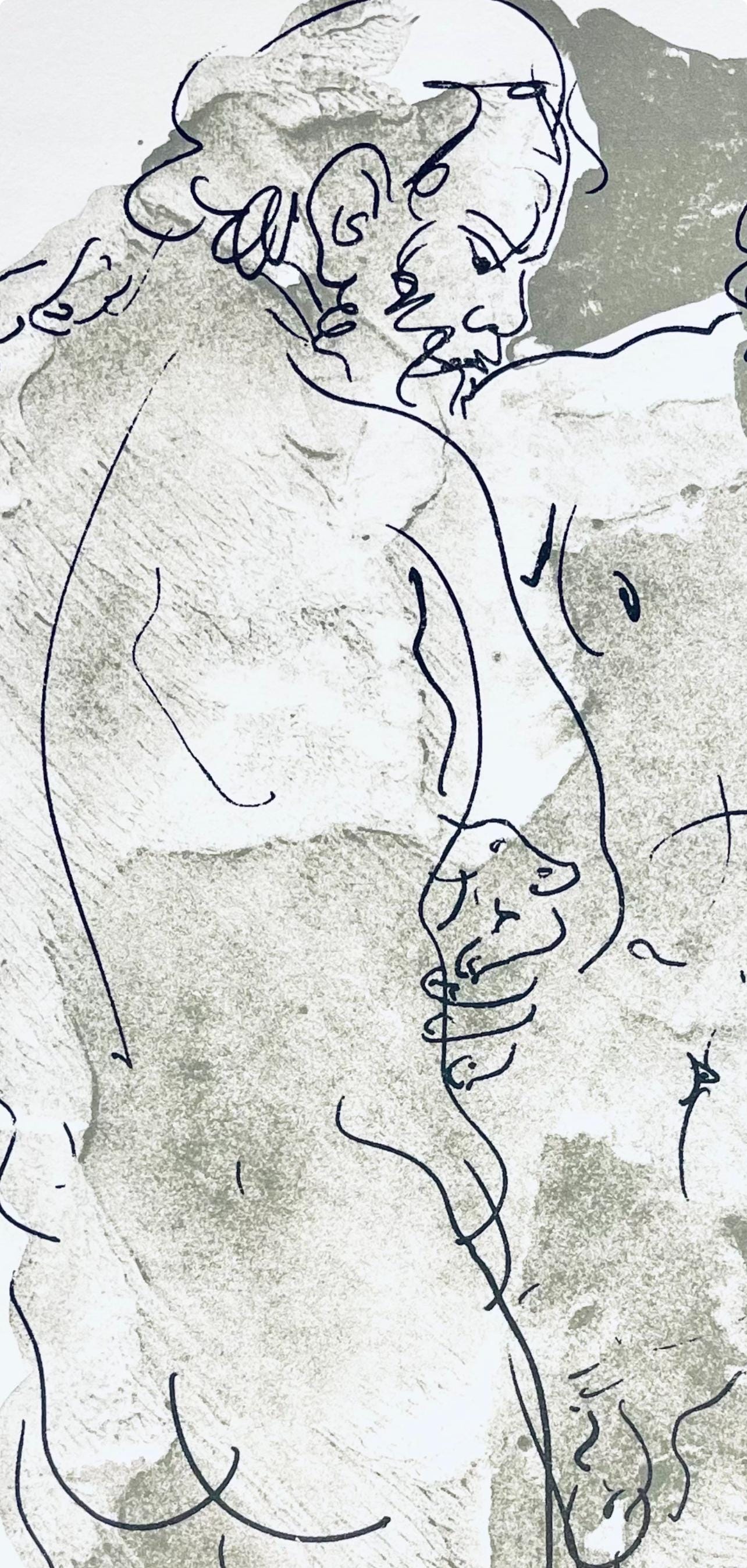 Hans Erni, Composition, Réflexions Simples Sur Le Corps, Limited Edition Lithograph