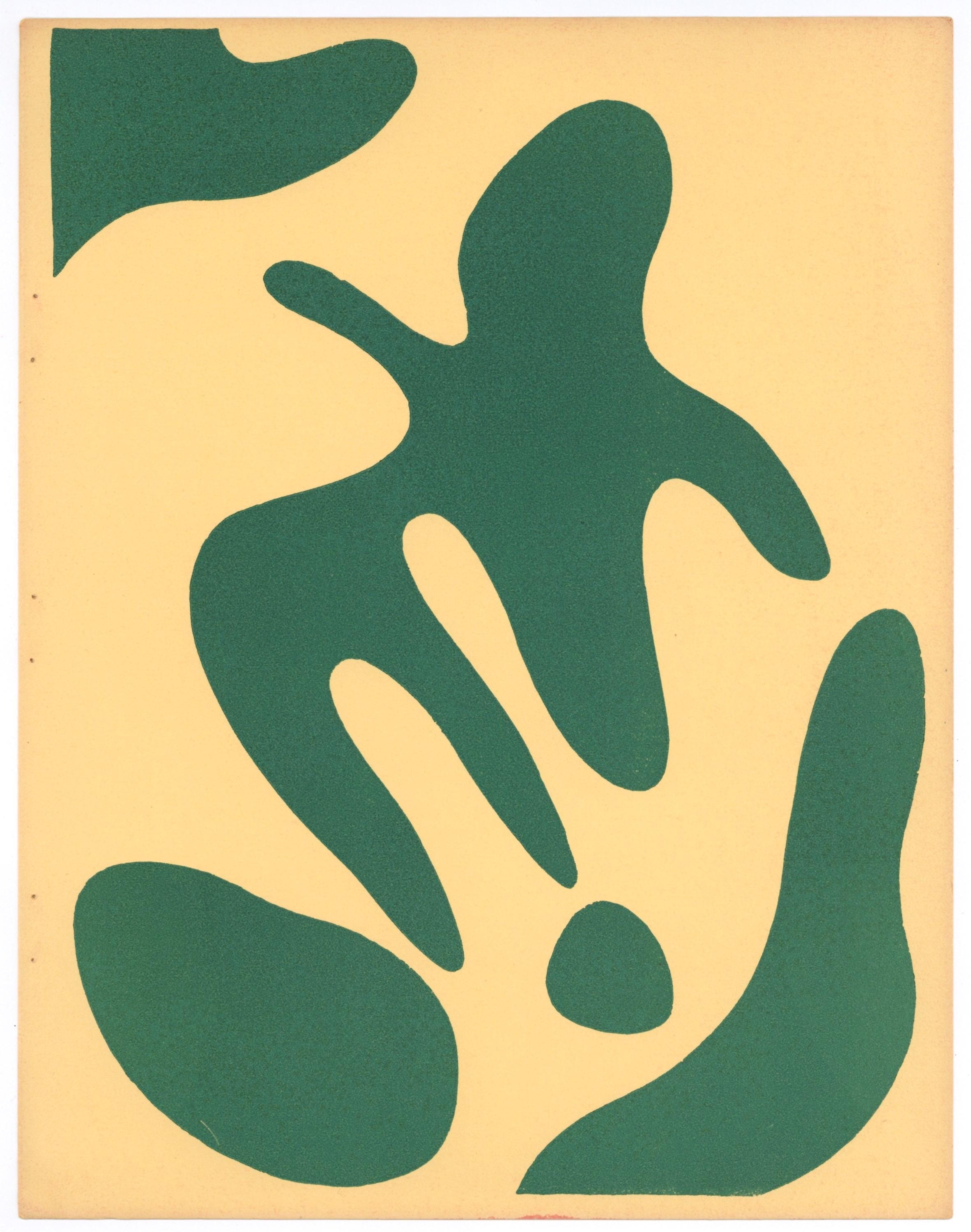 Hans Jean Arp, Composition, XXe siècle, Limited Edition Woodcut