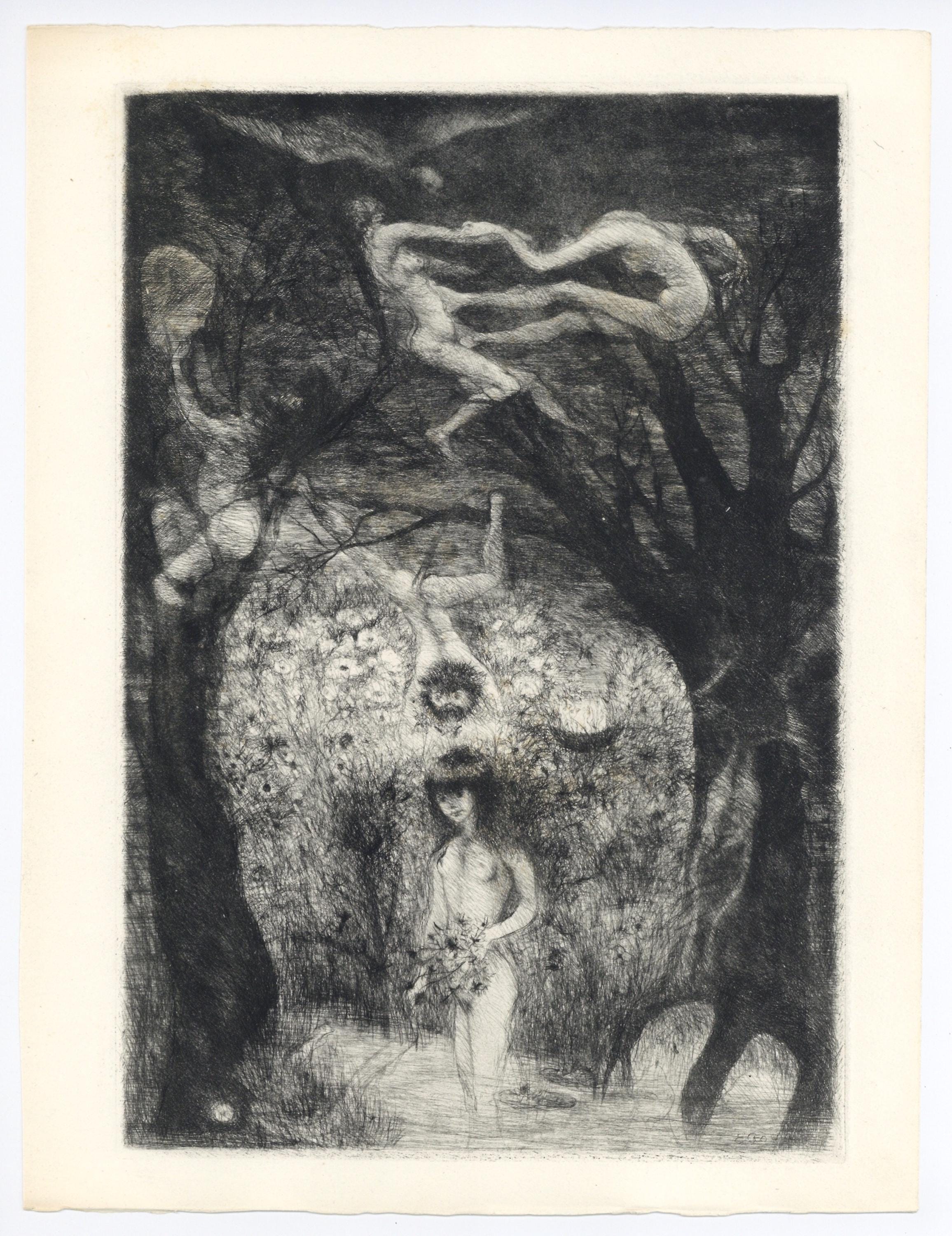 Édouard Goerg, Composition, Alternance, Limited Edition Etching