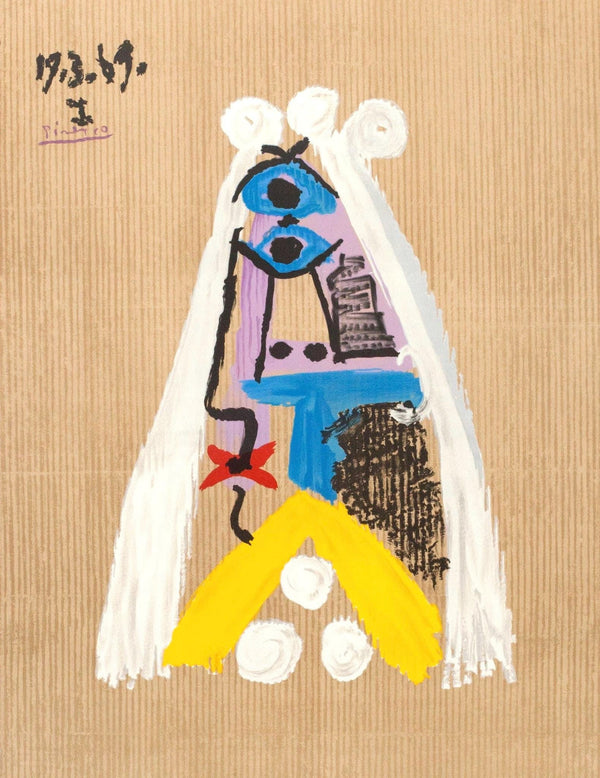 Pablo Picasso, Composition (Orozco 207-261), Vingt-Neuf Portraits Imaginaires, Limited Edition Lithograph