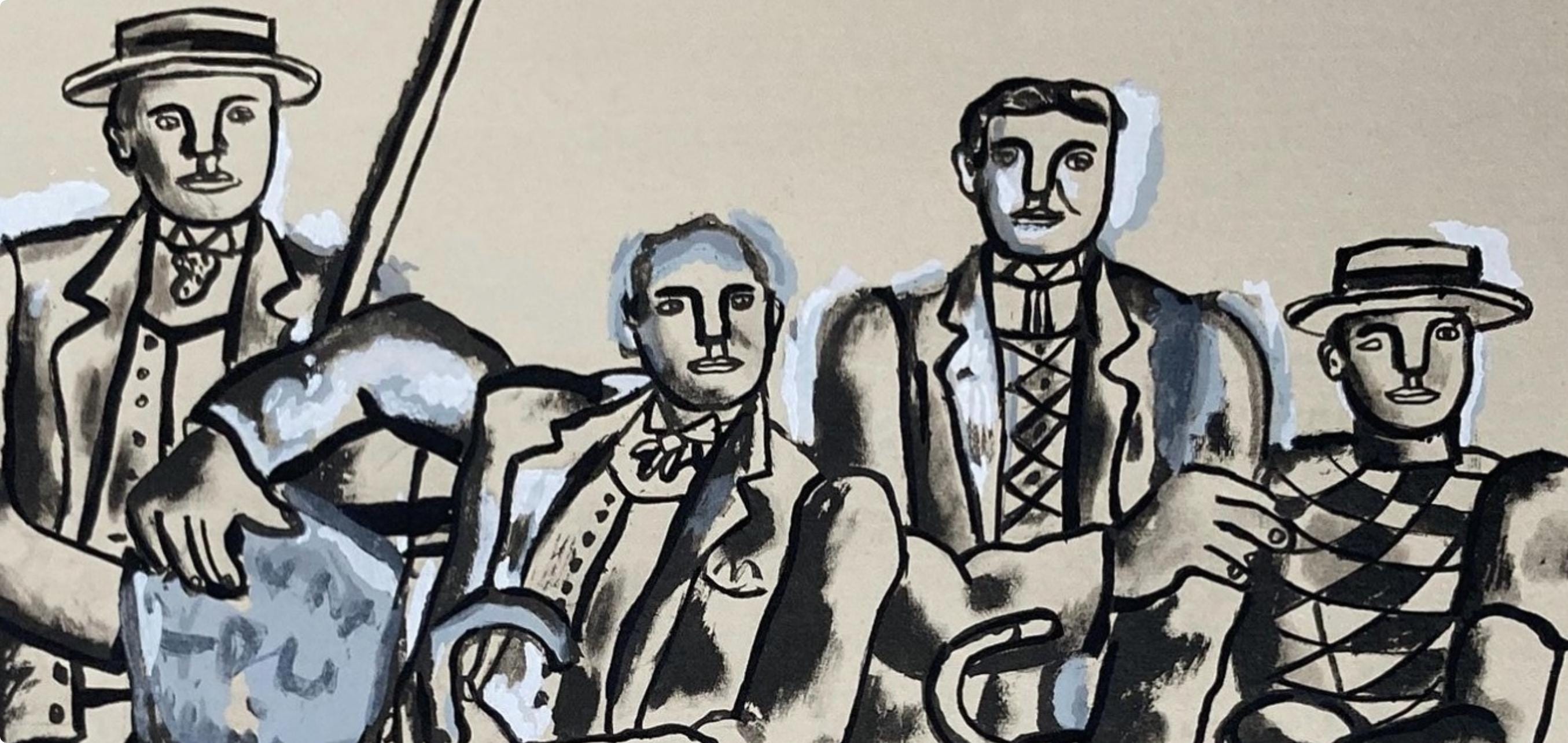 Fernand Léger, Composition, Contrastes, Limited Edition Lithograph