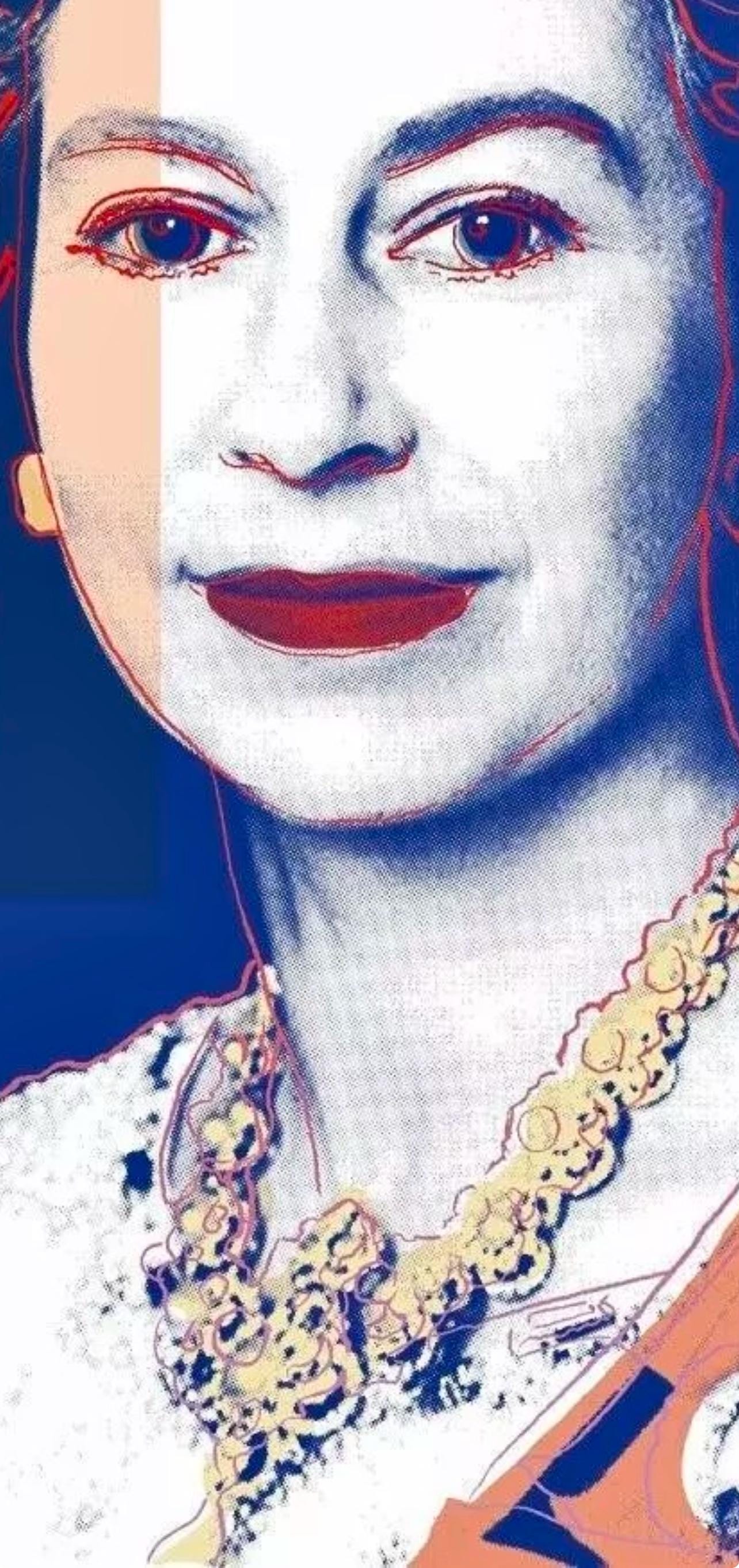 Andy Warhol, Queen Elizabeth II, nº337, Official Limited Edition, Sunday B. Morning, Silkscreen