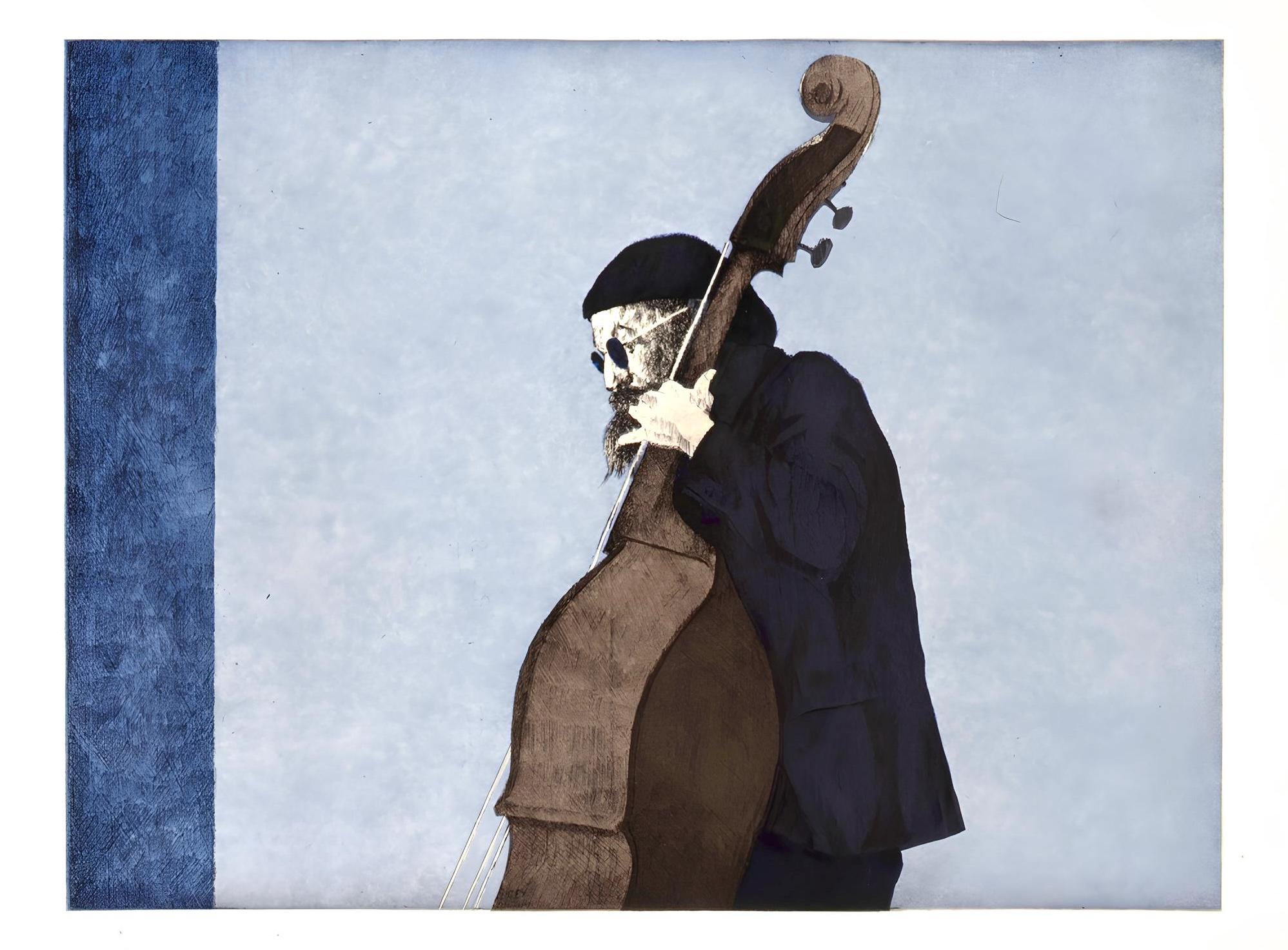 Dean Mitchell, Privation, Music, Deep Rivers in My Soul, Limited Edition Etching