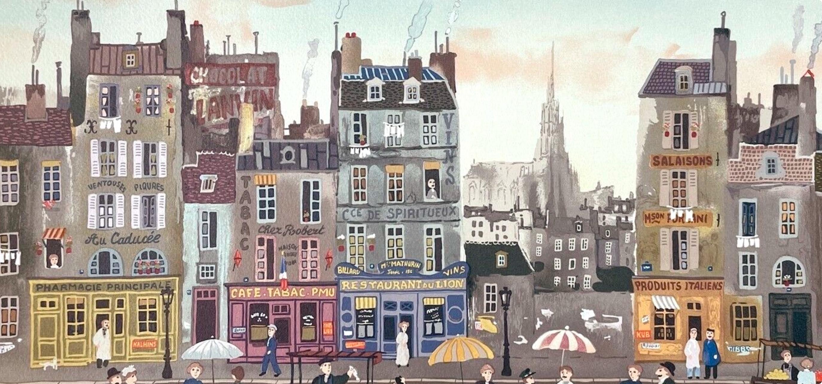 Michel Delacroix, Marchand des quatre-saisons, Limited Edition Lithograph