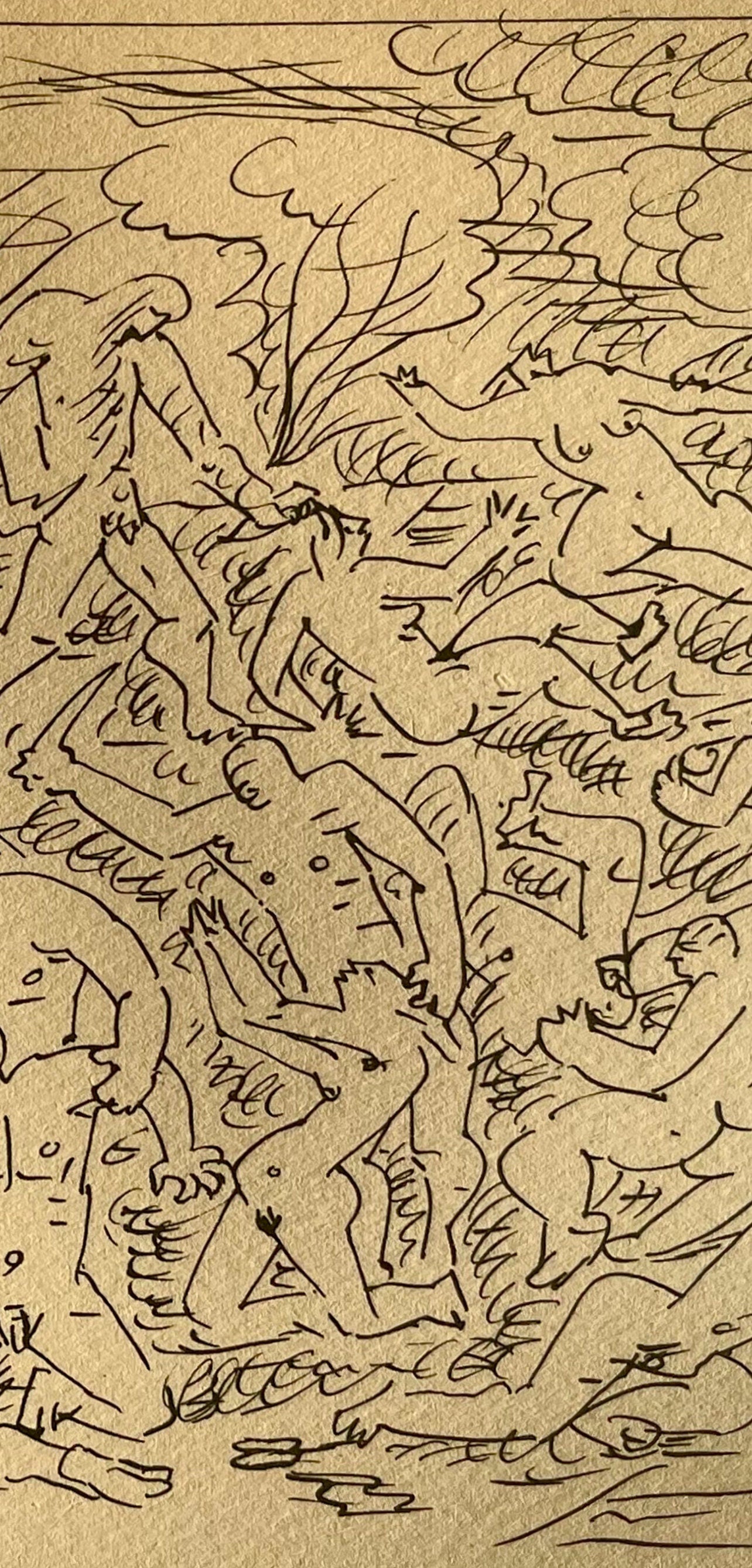 André Masson, Massacre, Masson Dessins, Limited Edition Lithograph