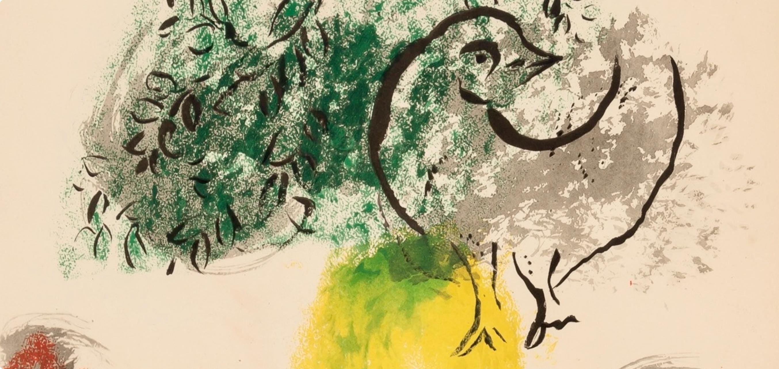 Marc Chagall, Composition, Couleur amour, Limited Edition Lithograph
