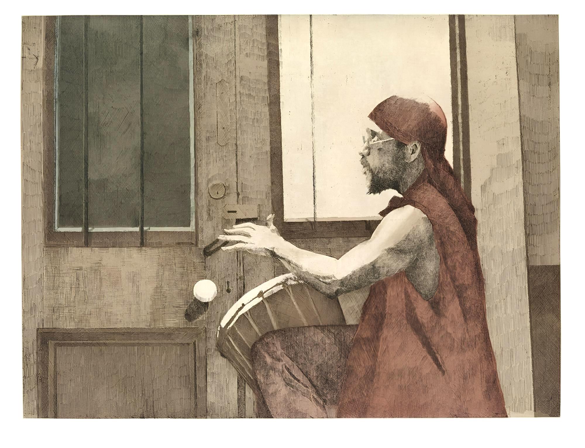 Dean Mitchell, E pluribus unum, Music, Deep Rivers in My Soul, Limited Edition Etching