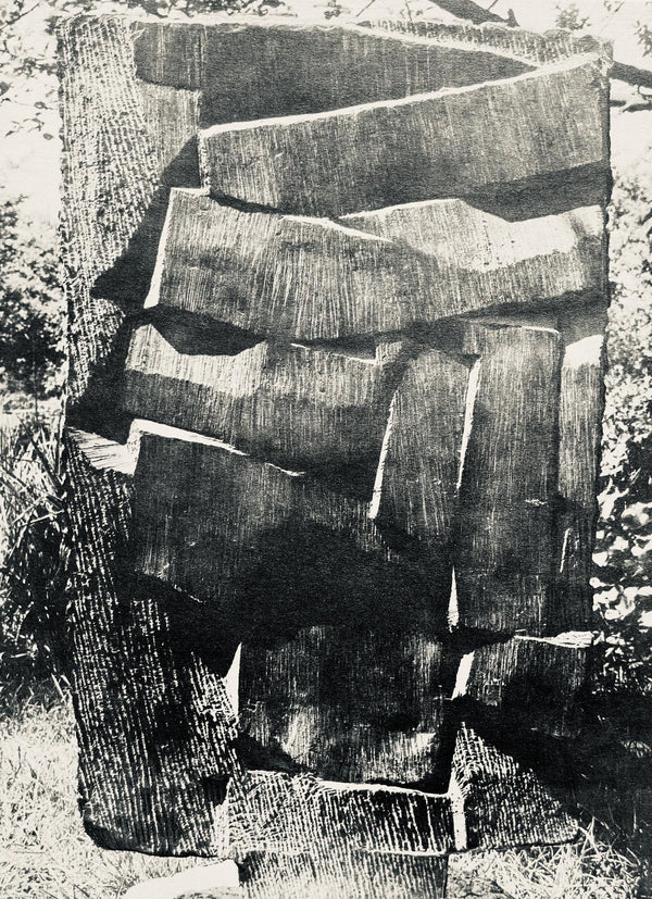 Raoul Ubac, Composition, Derrière le miroir, Limited Edition Lithograph