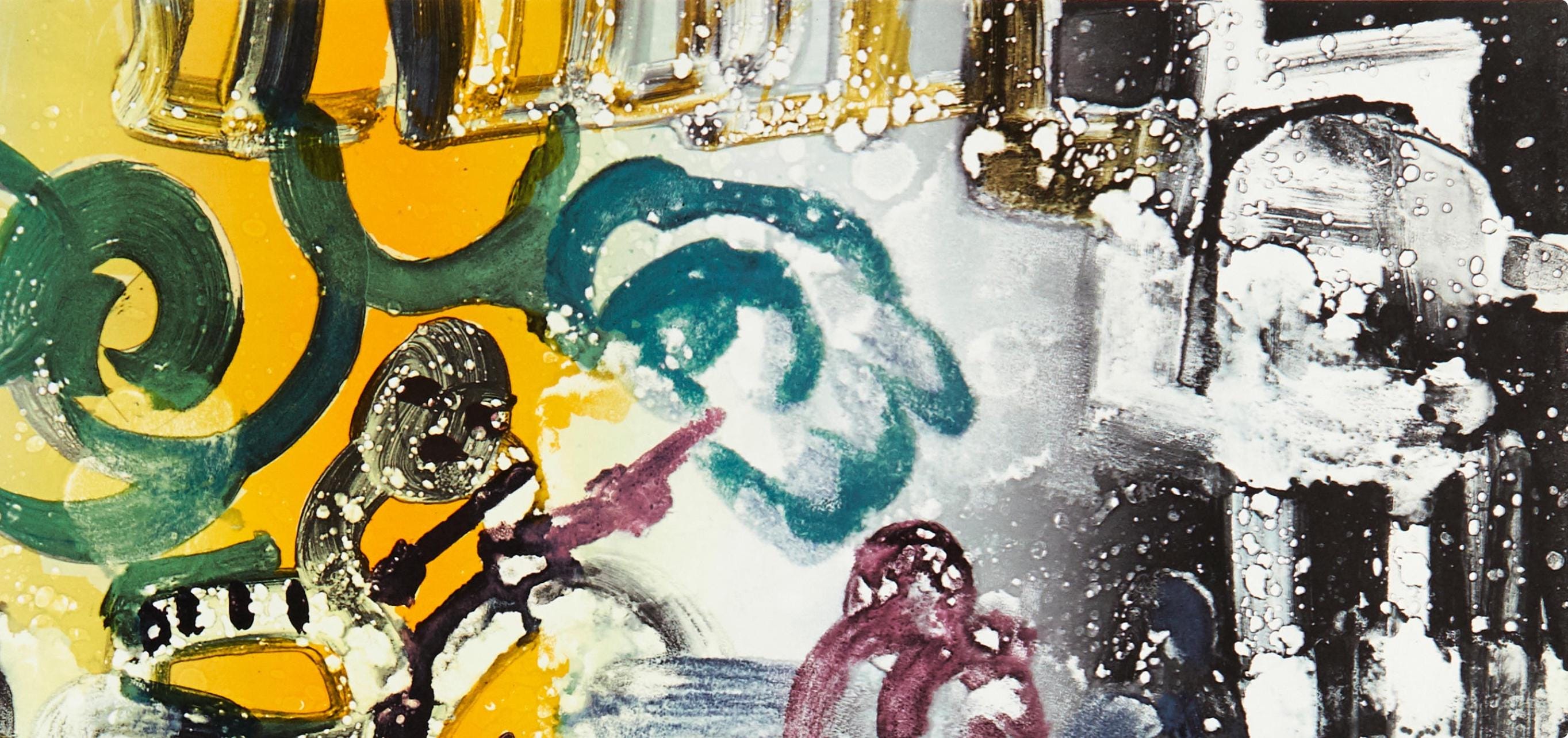 Romare Bearden, Introduction for a Blues Queen (Gelburd/Rosenberg 70-77), Jazz Series, Limited Edition Lithograph