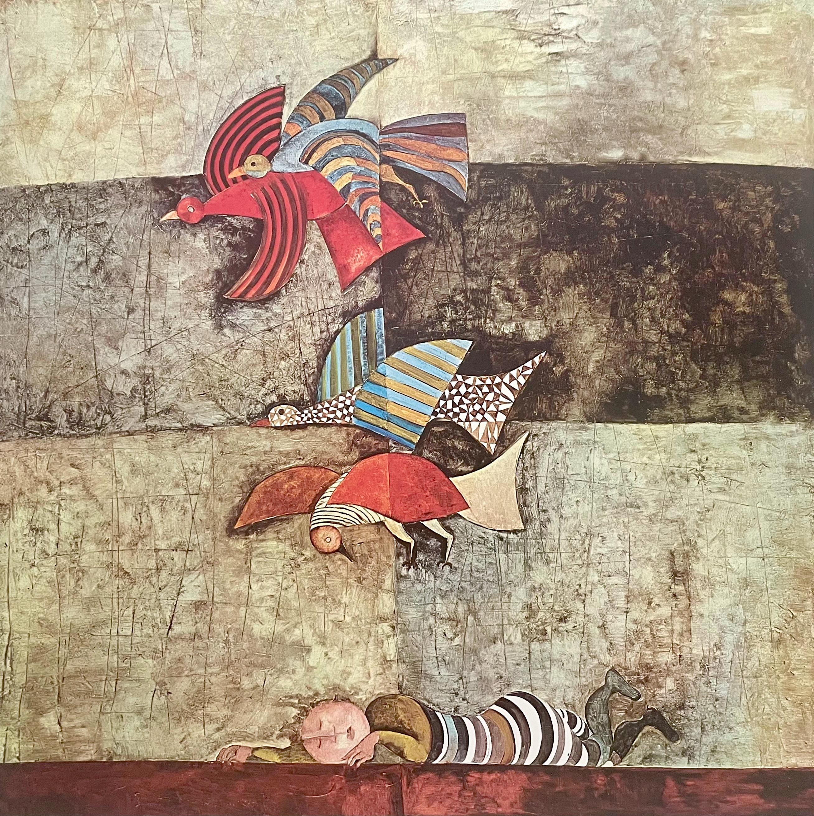 Graciela Rodo Boulanger, The Dream, Original Edition Offset Lithograph