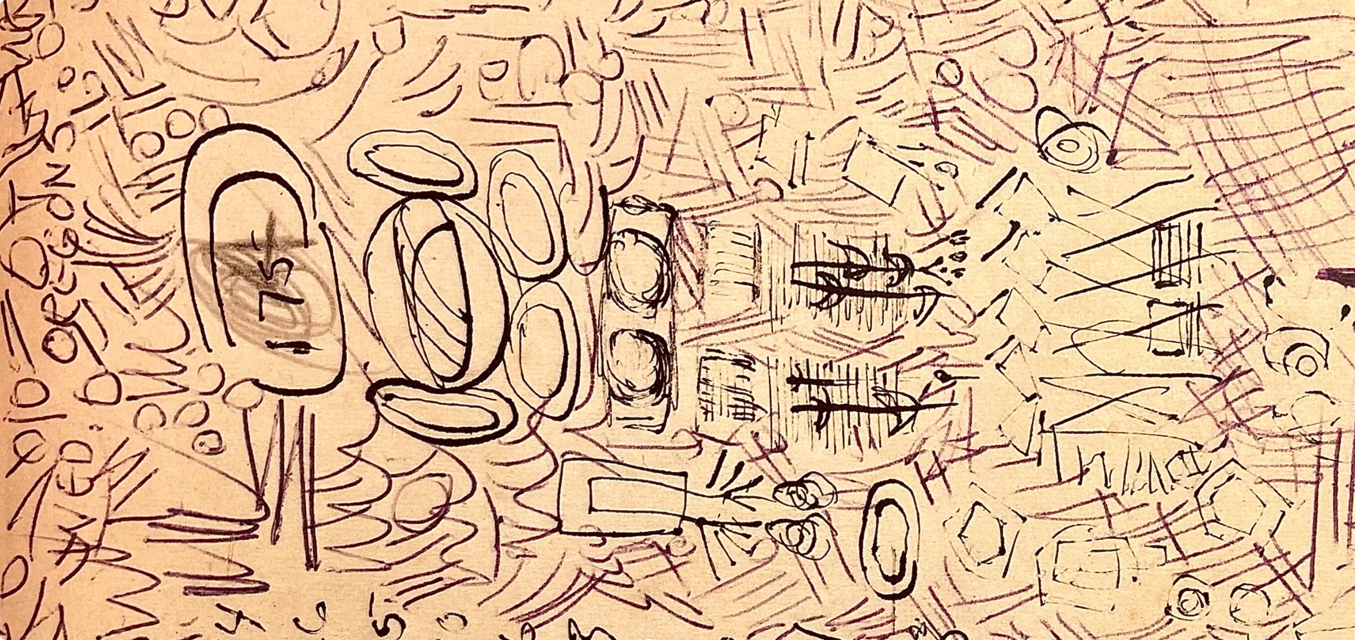 Jackson Pollock, Composition, Jackson Pollock, The Last Sketchbook, Limited Edition Lithograph