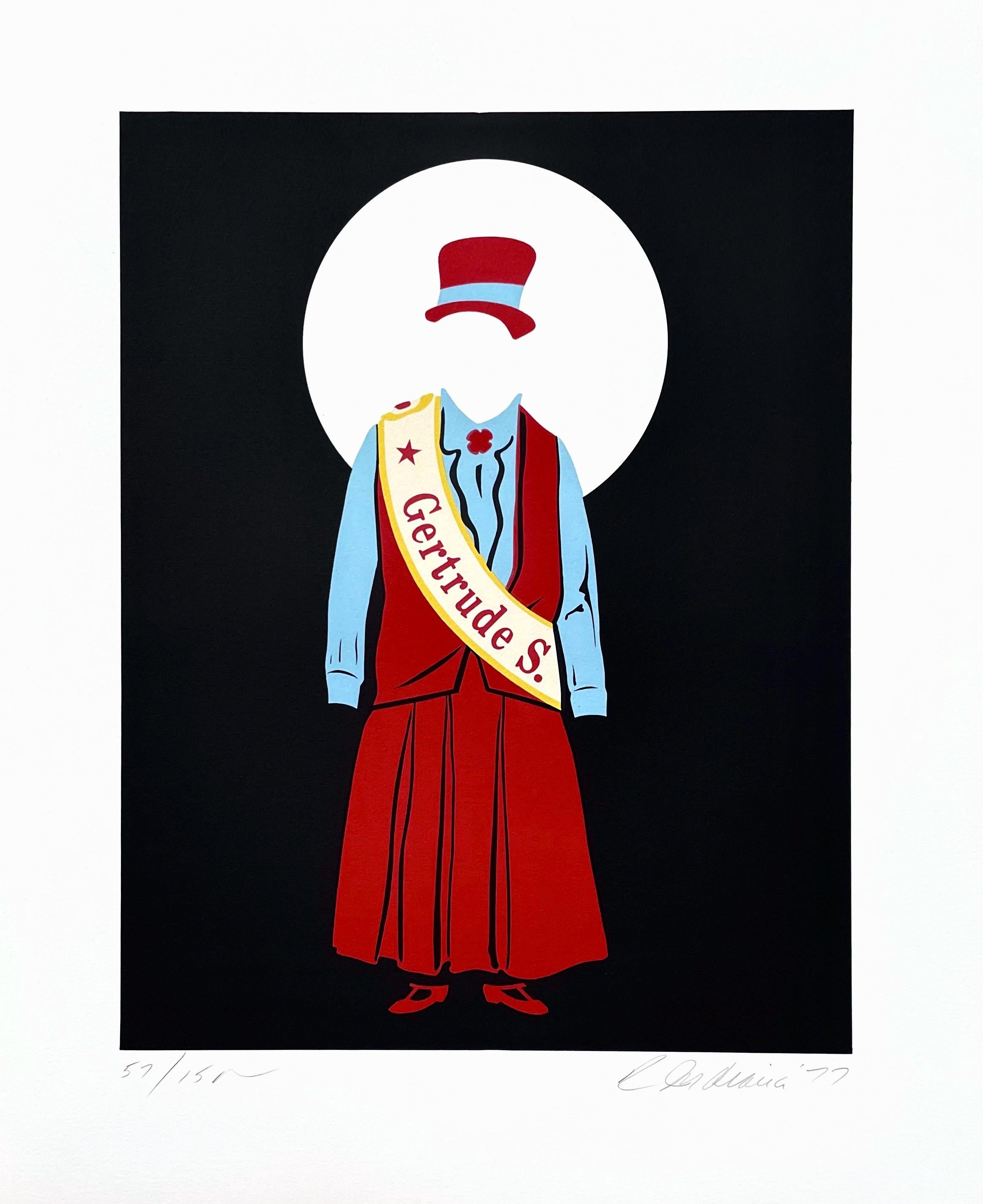 Robert Indiana, Gertrude Stein (Sheehan 96-108), Mother of Us All, Limited Edition Silkscreen