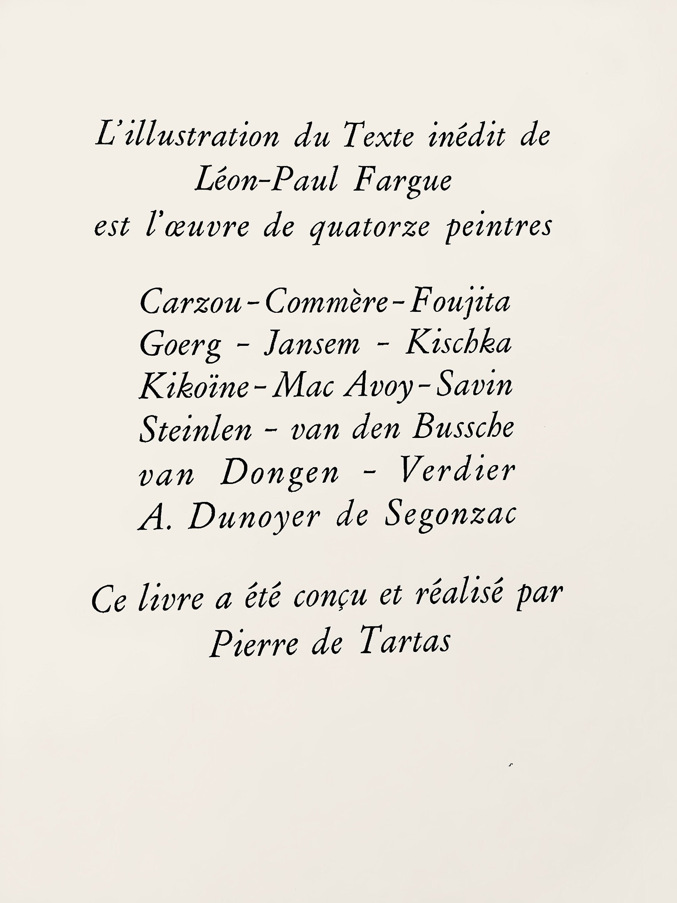 Kees Van Dongen, Place Vendôme, Au Temps de Paris Seine, Limited Edition Lithograph