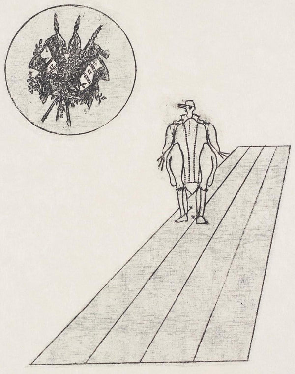 Max Ernst, Composition (Spies/Leppien 218), La Ballade du Soldat, Limited Edition Lithograph