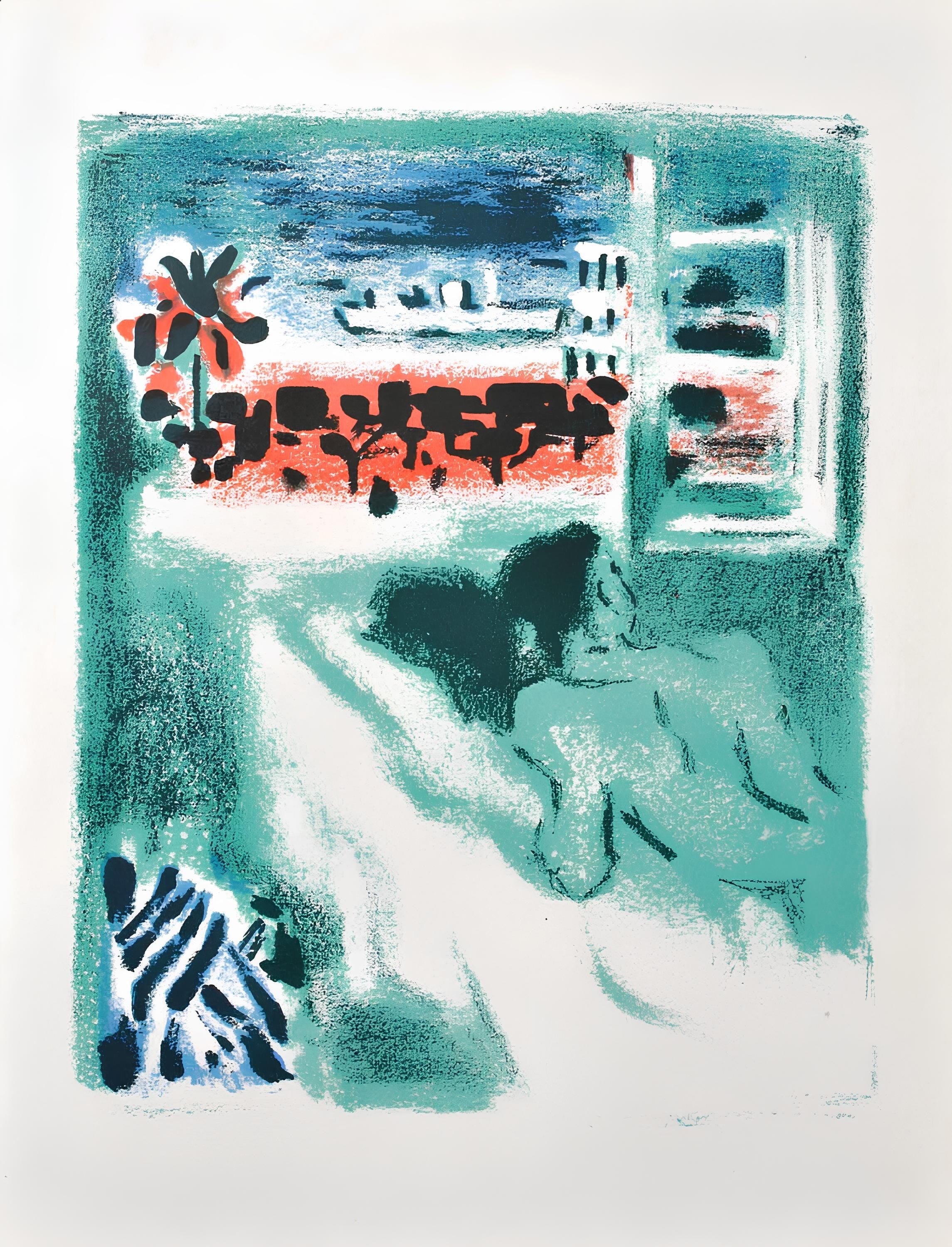 Alexandre Garbell, Composition, Œuvres complètes d'Albert Camus, Limited Edition Lithograph