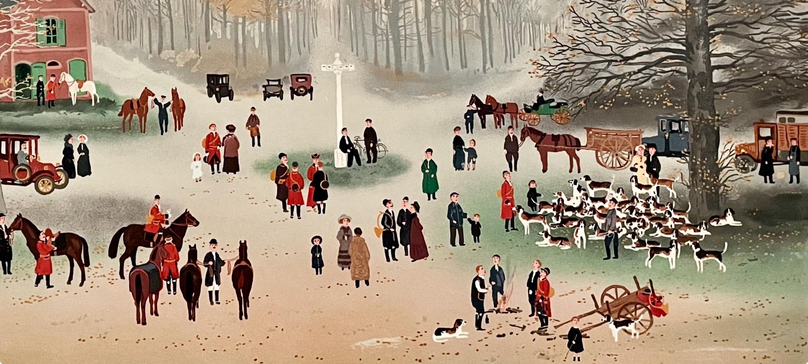 Michel Delacroix, Le Rendezvous, Limited Edition Lithograph