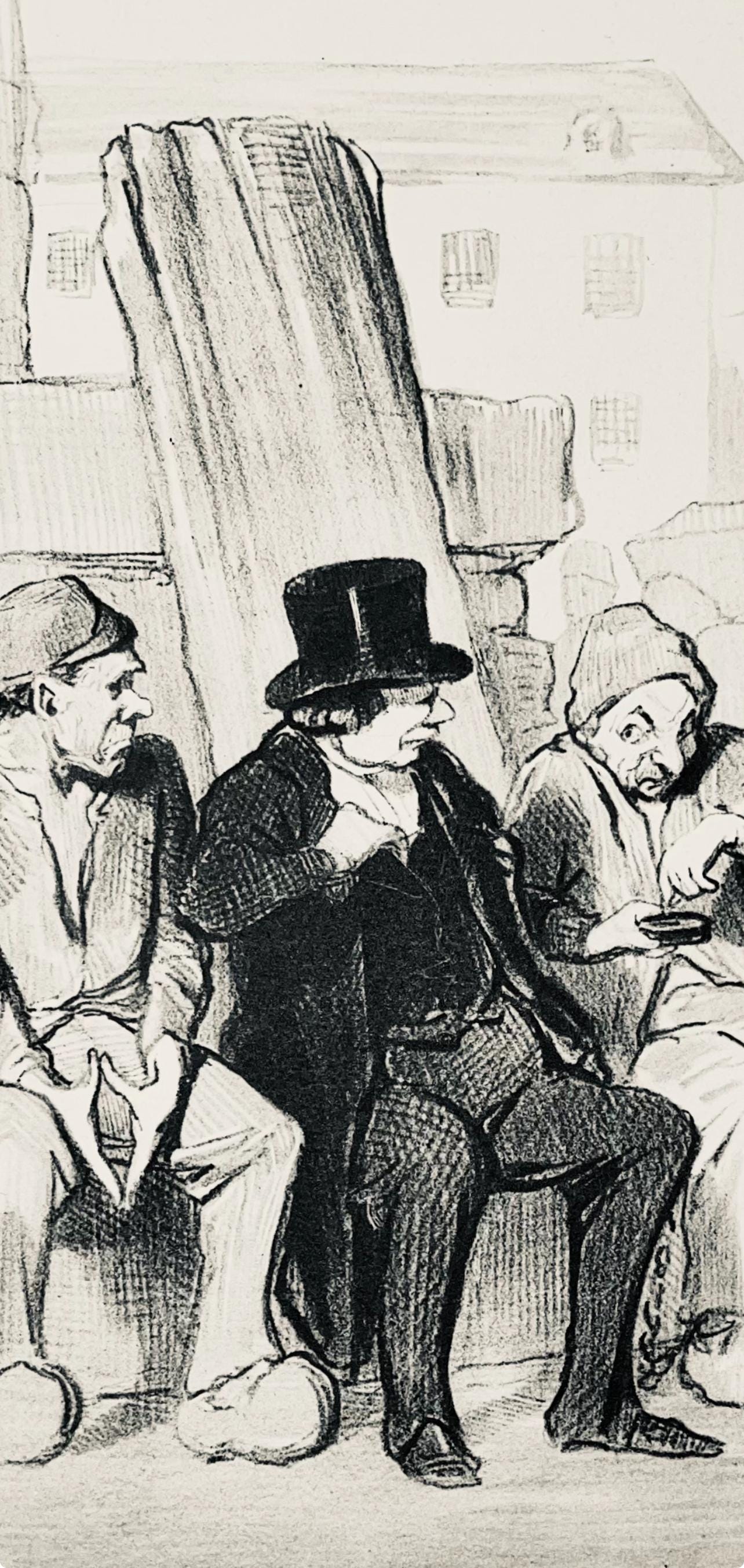 Honoré Daumier, Composition, Honoré Daumier, Law and Justice, Limited Edition Lithograph