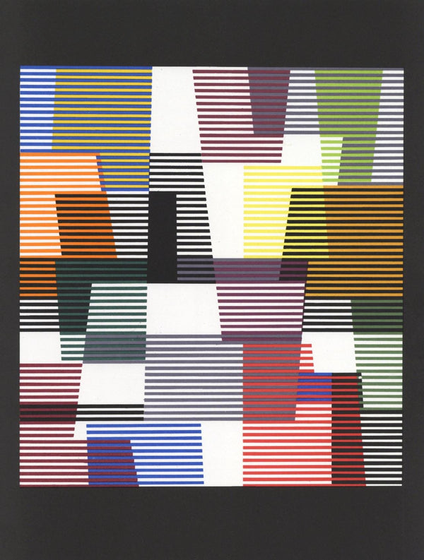 Yaacov Agam, Composition, XXe siècle, Limited Edition Lithograph