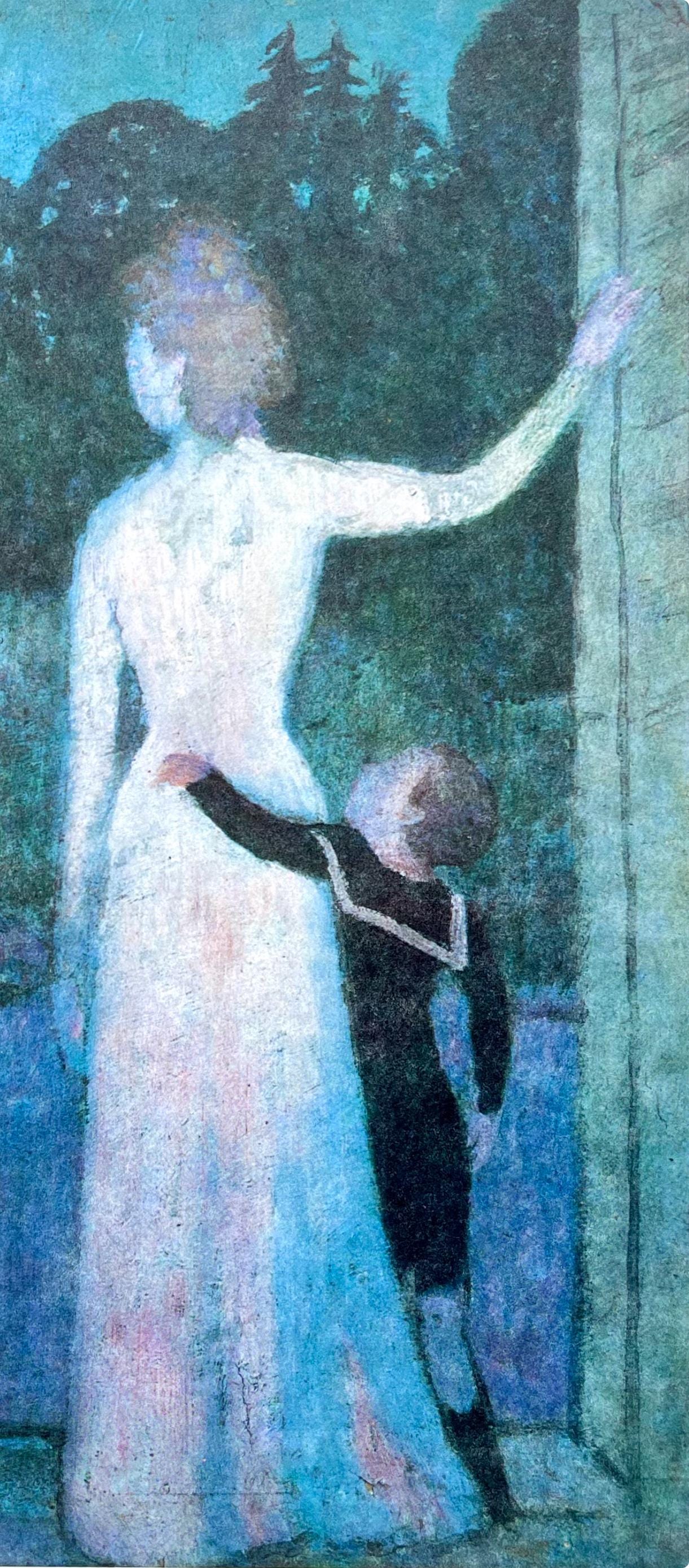 Maurice Denis, Composition, Derrière le miroir, Limited Edition Lithograph
