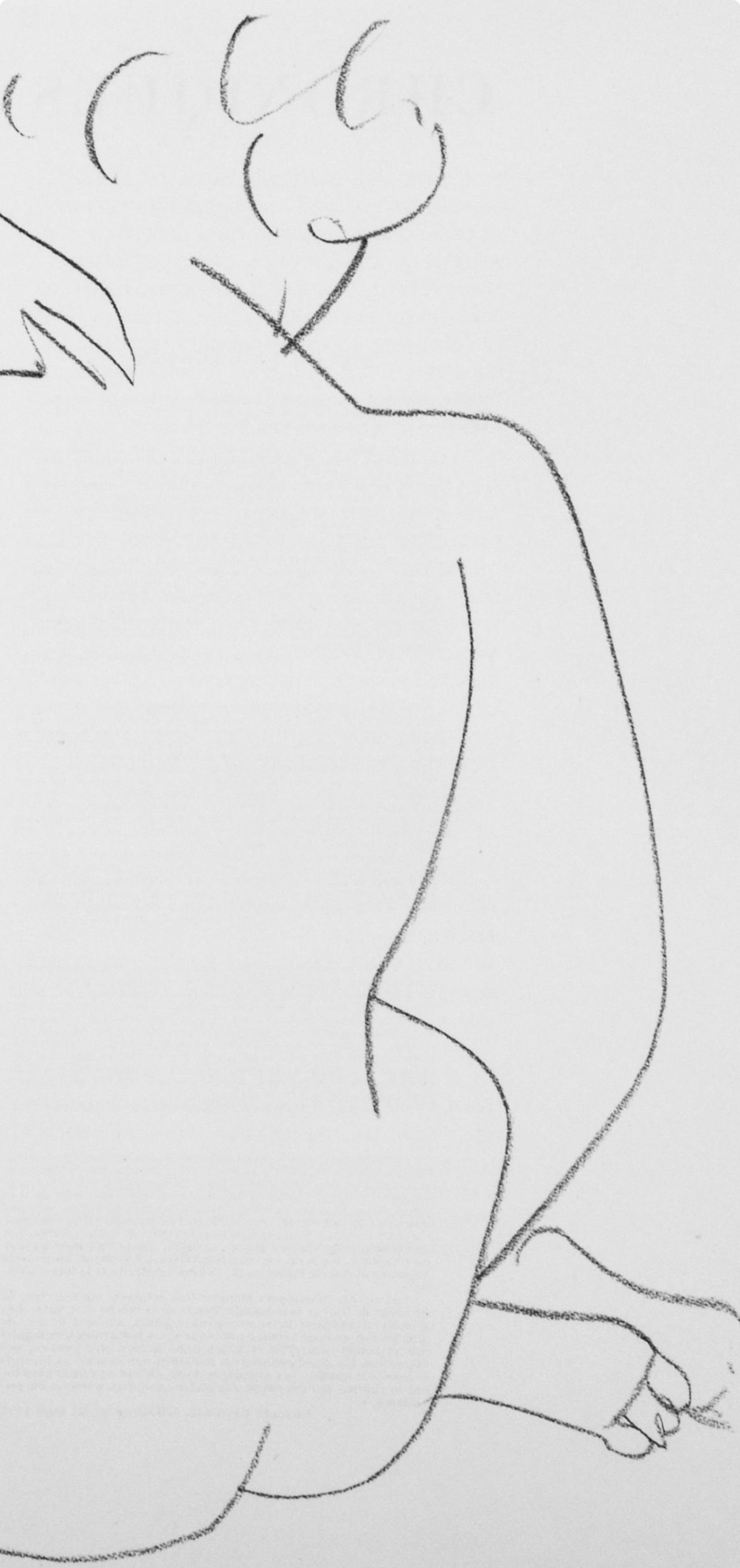 Henri Matisse, Composition, Derrière le miroir, Limited Edition Lithograph