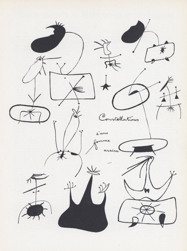 Joan Miró, Composition, XXe siècle, Limited Edition Lithograph