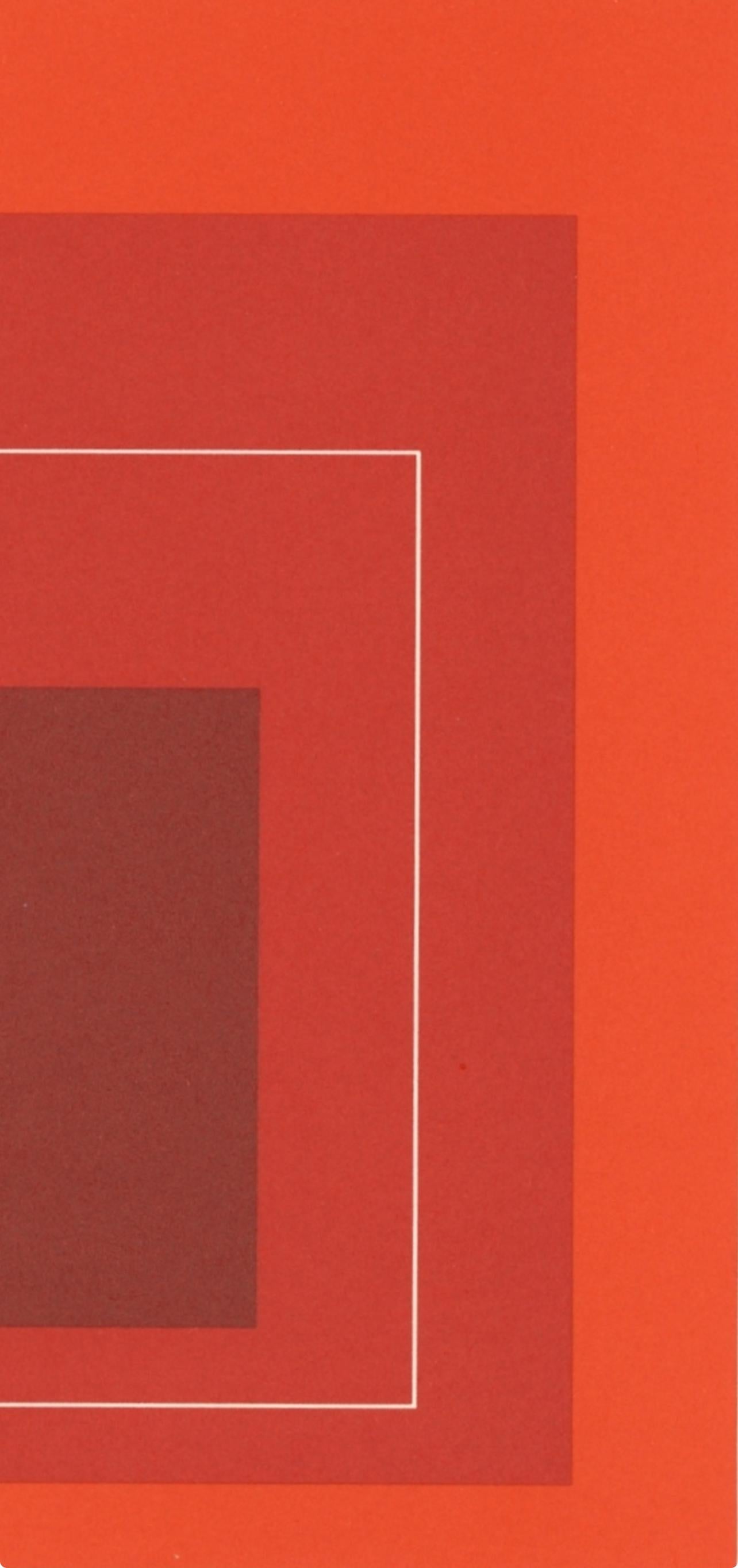 Josef Albers, Homage to the Square, Josef Albers: White Line Squares, Limited Edition Lithograph