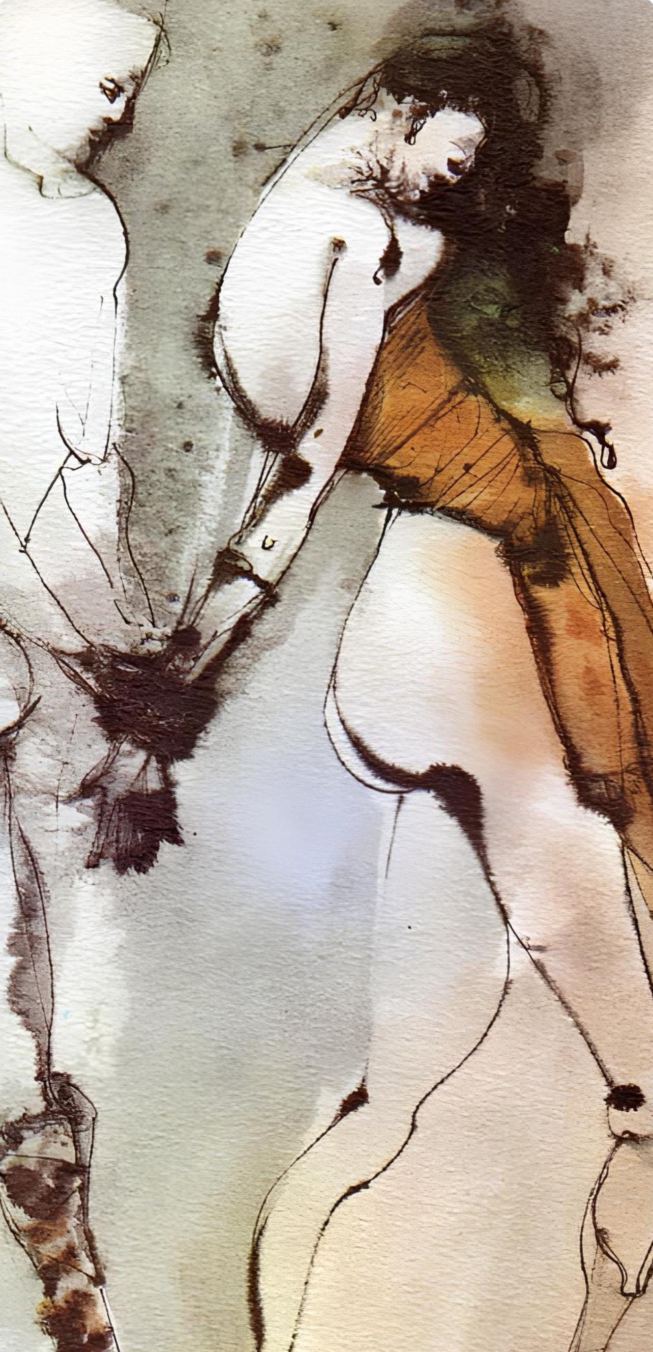 Léonor Fini, Composition, Histoire d'O, Limited Edition Lithograph