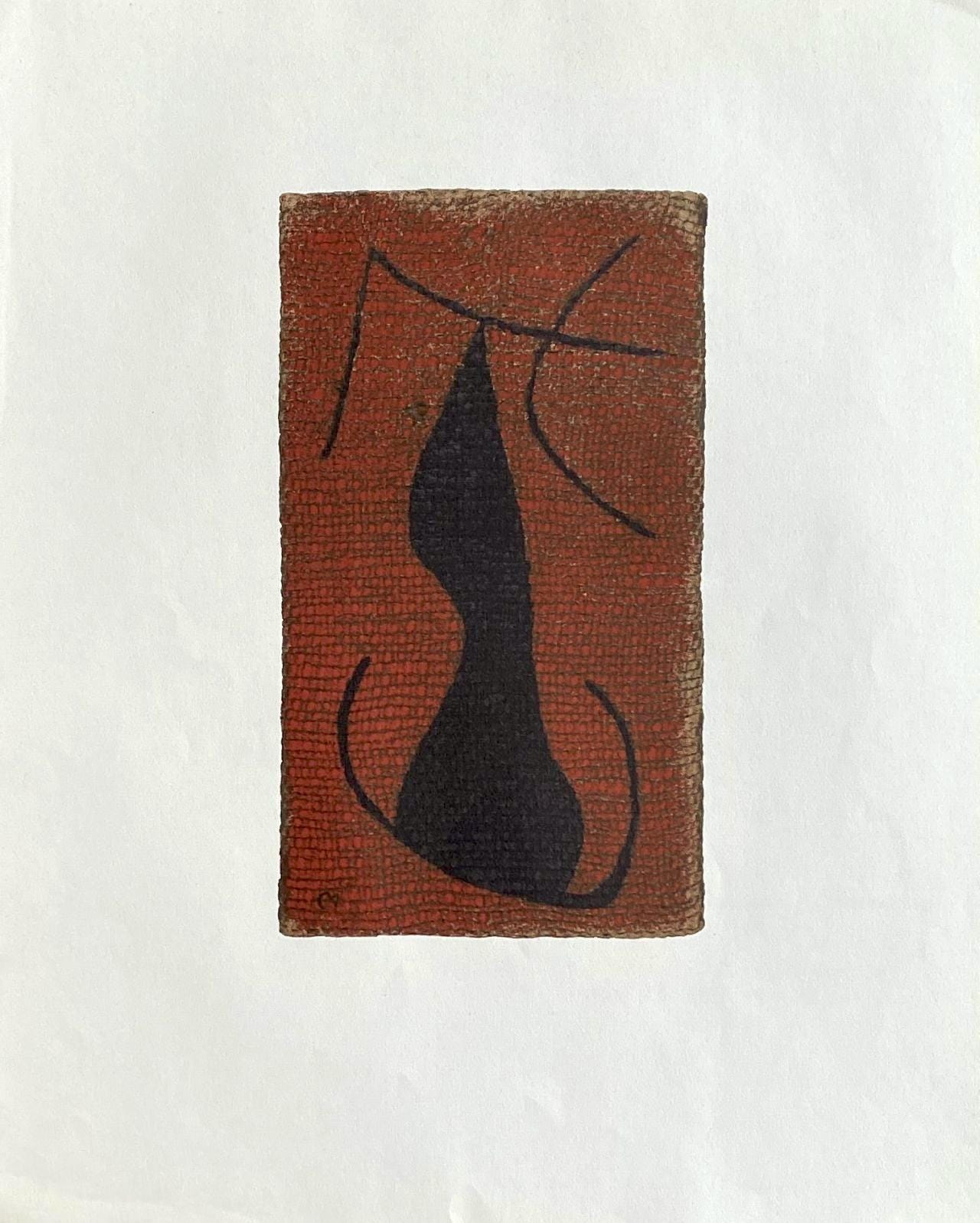 Joan Miró, Composition (Cramer 105), Femmes, Limited Edition Héliogravure