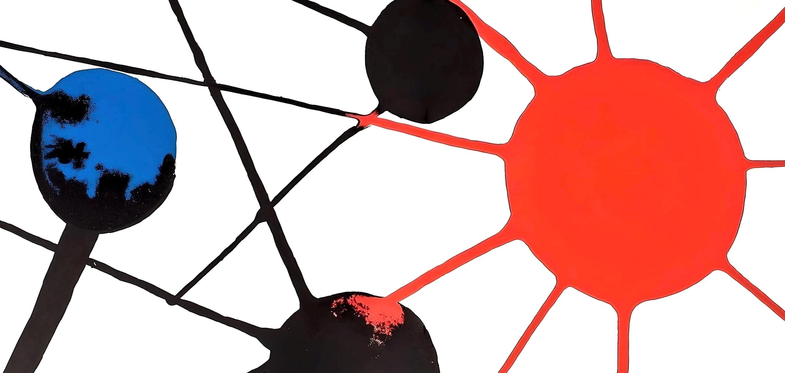 Alexander Calder, Composition, Derrière le miroir, Limited Edition Lithograph