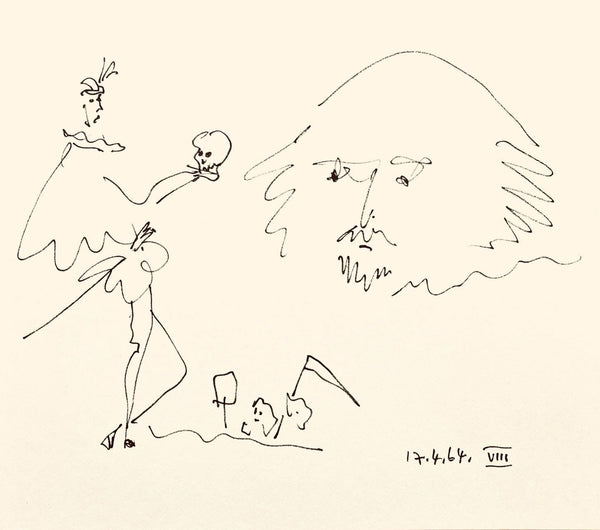 Pablo Picasso, Shakespeare VIII (Bloch 1197), Picasso-Aragon Shakespeare, Limited Edition Lithograph