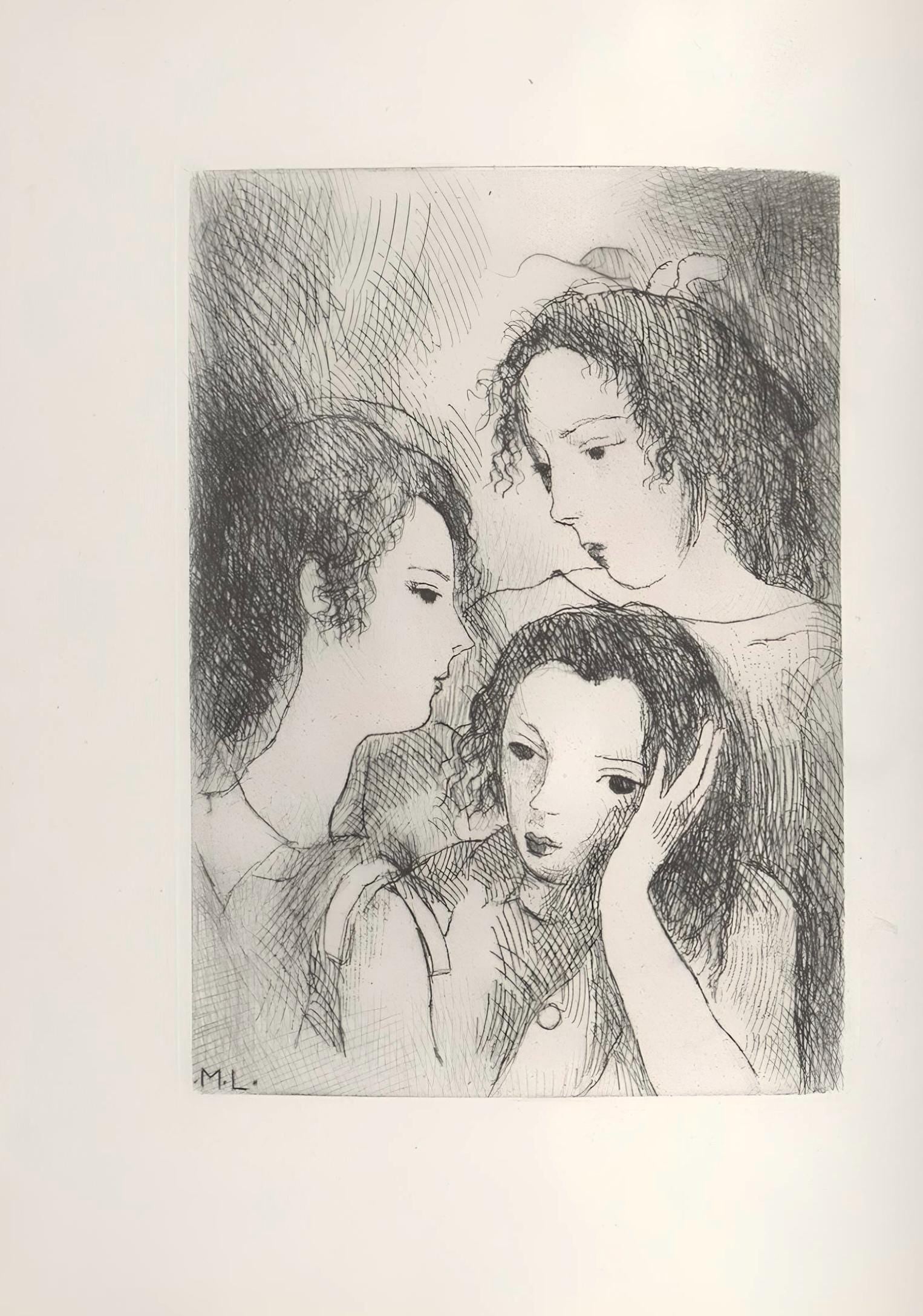 Marie Laurencin, Composition, Antarés, Limited Edition Etching