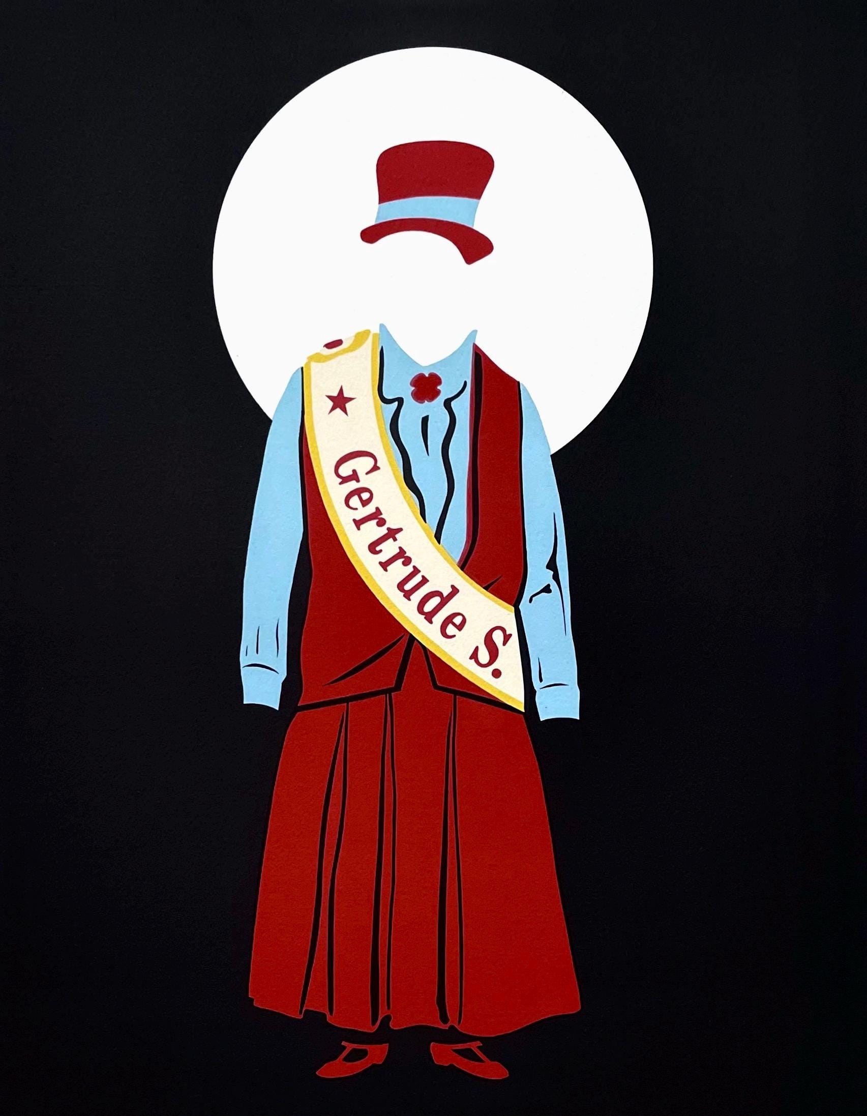 Robert Indiana, Gertrude Stein (Sheehan 96-108), Mother of Us All, Limited Edition Silkscreen