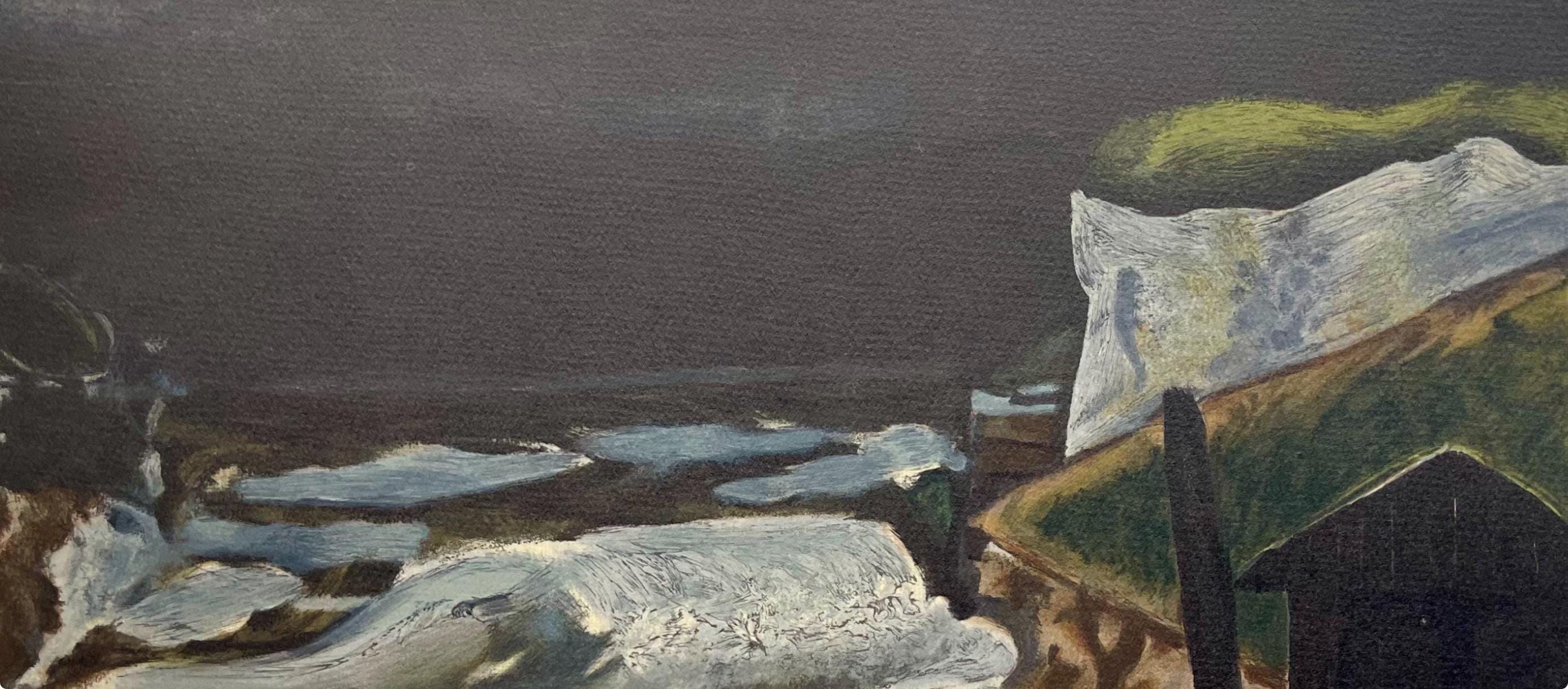 Georges Braque, La vague, Varengeville, Limited Edition Lithograph
