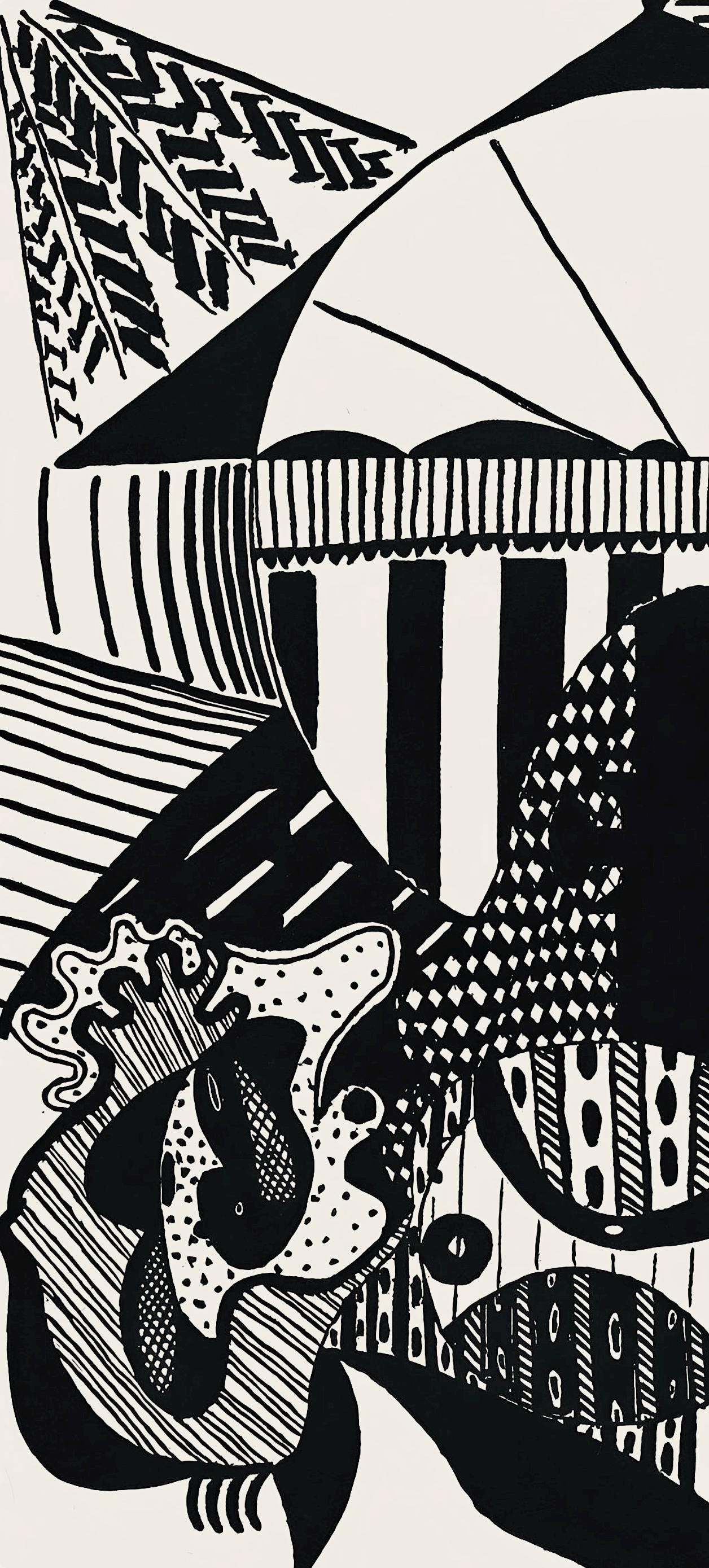 Pablo Picasso, Composition (Monod 10485), Hélène chez Archive de Illustrations de Pablo Picasso, Limited Edition Woodcut