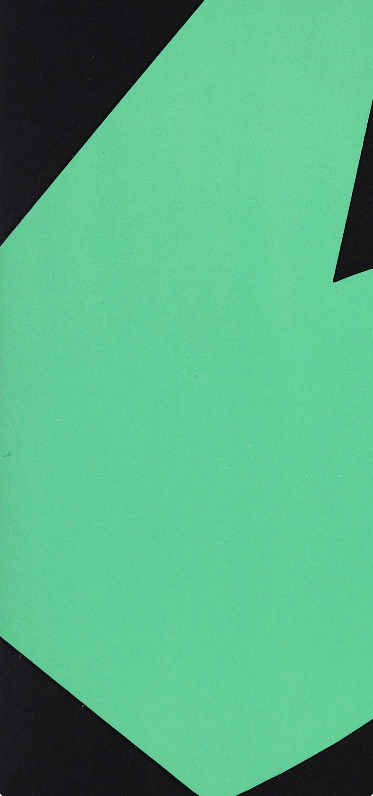 Ellsworth Kelly, Composition (Axsom, I-A), Derrière le miroir, Limited Edition Lithograph
