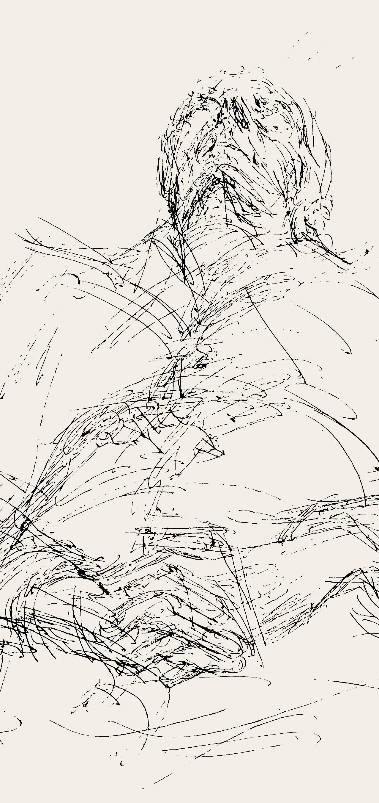 Alberto Giacometti, Georges Braque le 31 août 1963, l’Hommage à Georges Braque, Derrière le miroir, Limited Edition Lithograph