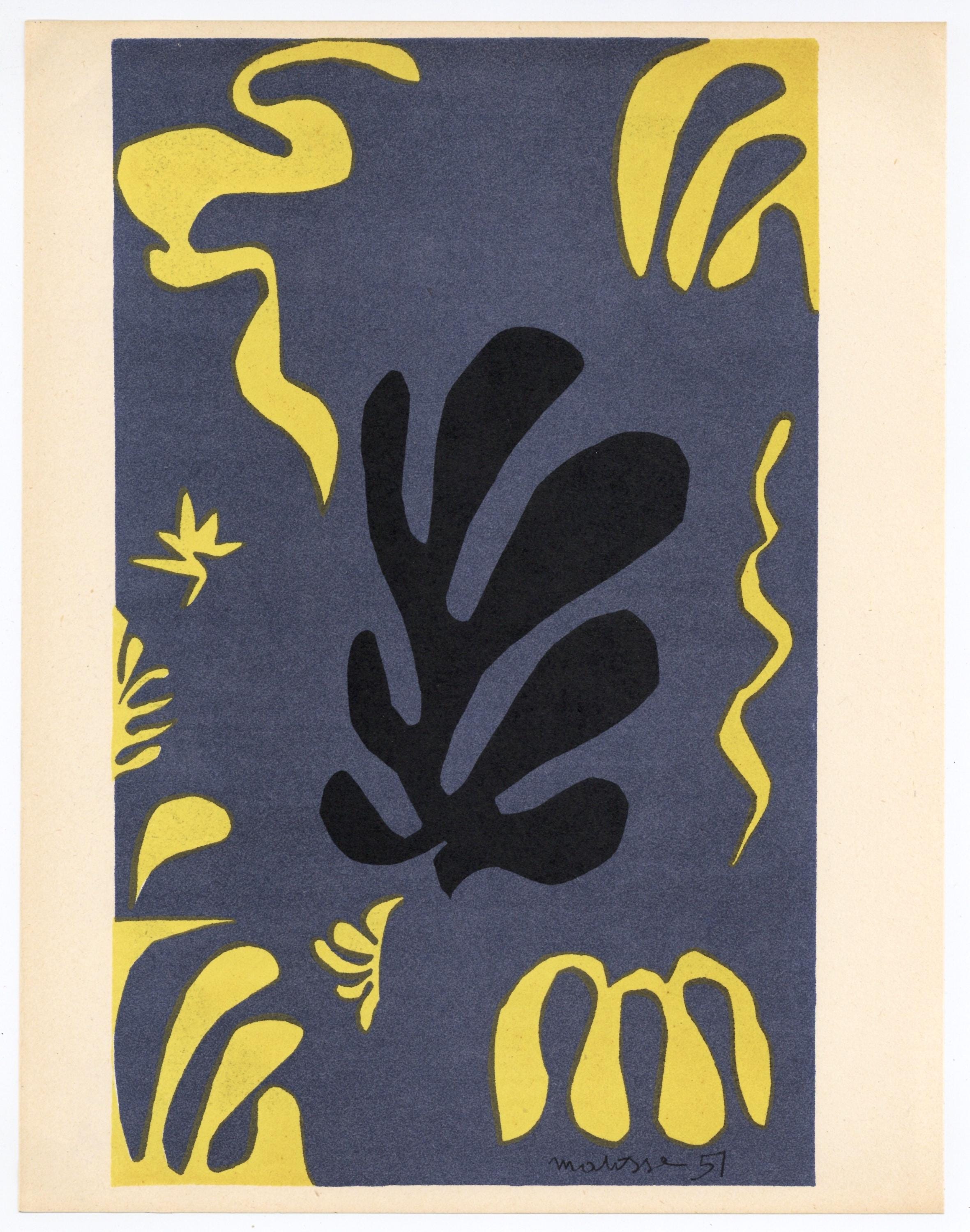 Henri Matisse, Découpage, XXe siècle, Limited Edition Lithograph
