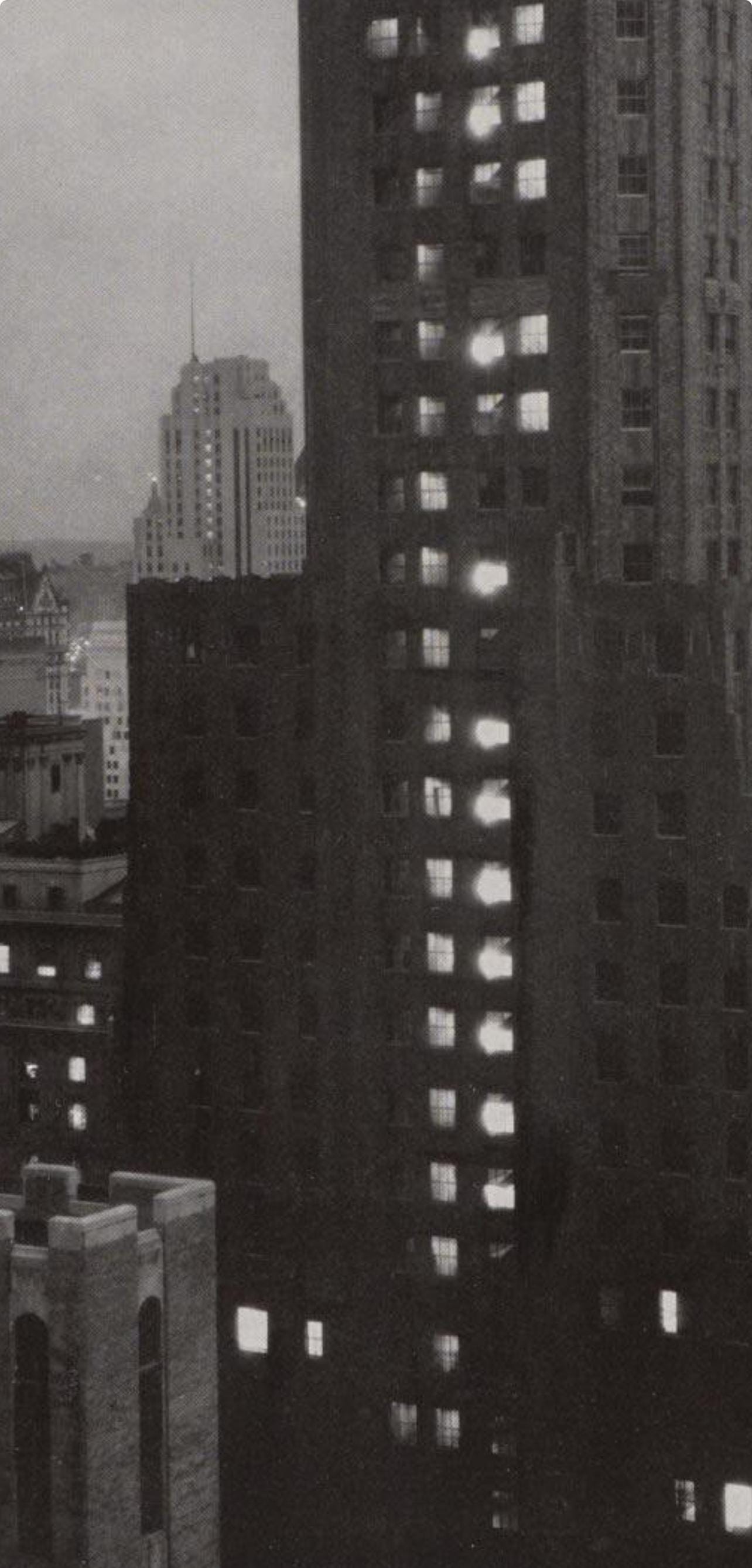 Alfred Stieglitz, Evening from the Shelton, Alfred Stieglitz Memorial Portfolio 1864-1946, Limited Edition Halftone Photograph